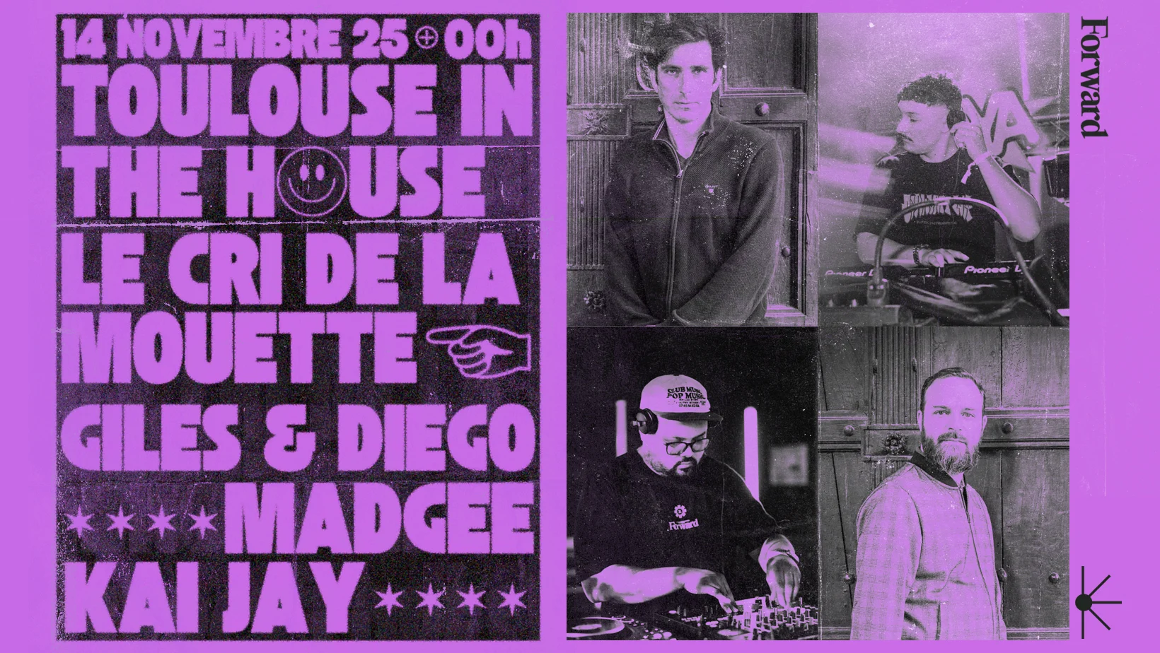 Toulouse In The House : Giles Et Diego, Kai Jay, Madgee Cover