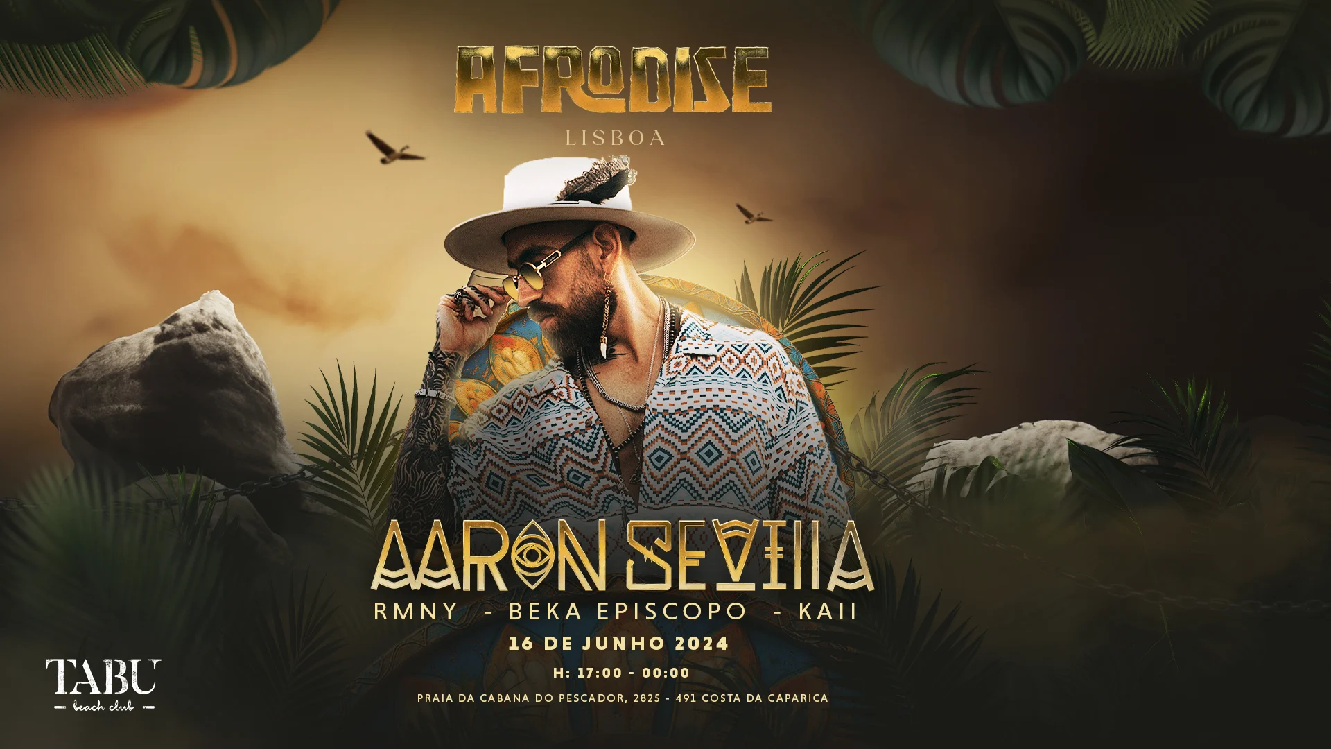 Afrodise Lisboa - Aaron Sevilla Cover