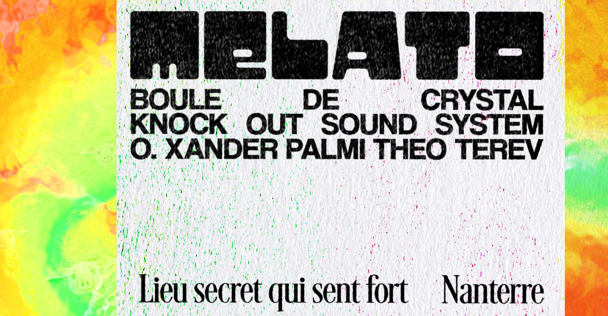 Melato — Boule De Crystal ⁝ O. Xander ⁝ Palmi ⁝ Theo Terev.. Cover