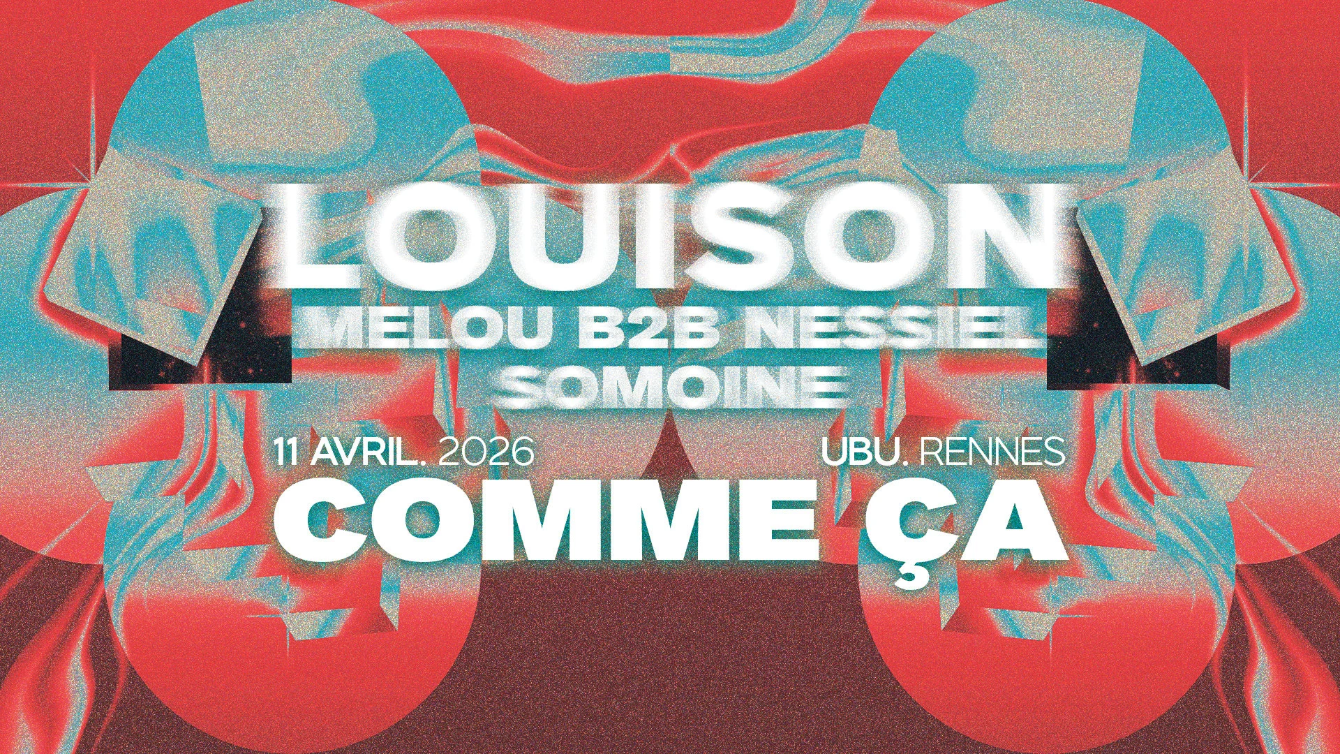 Comme Ça Invite Louison & Nessiel À L'ubu Cover