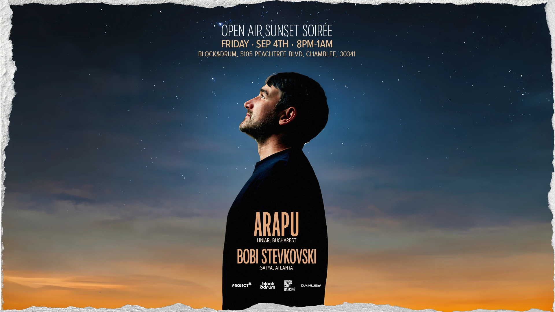 Open Air Sunset Soirée With Arapu, Bobi Stevkovski Cover
