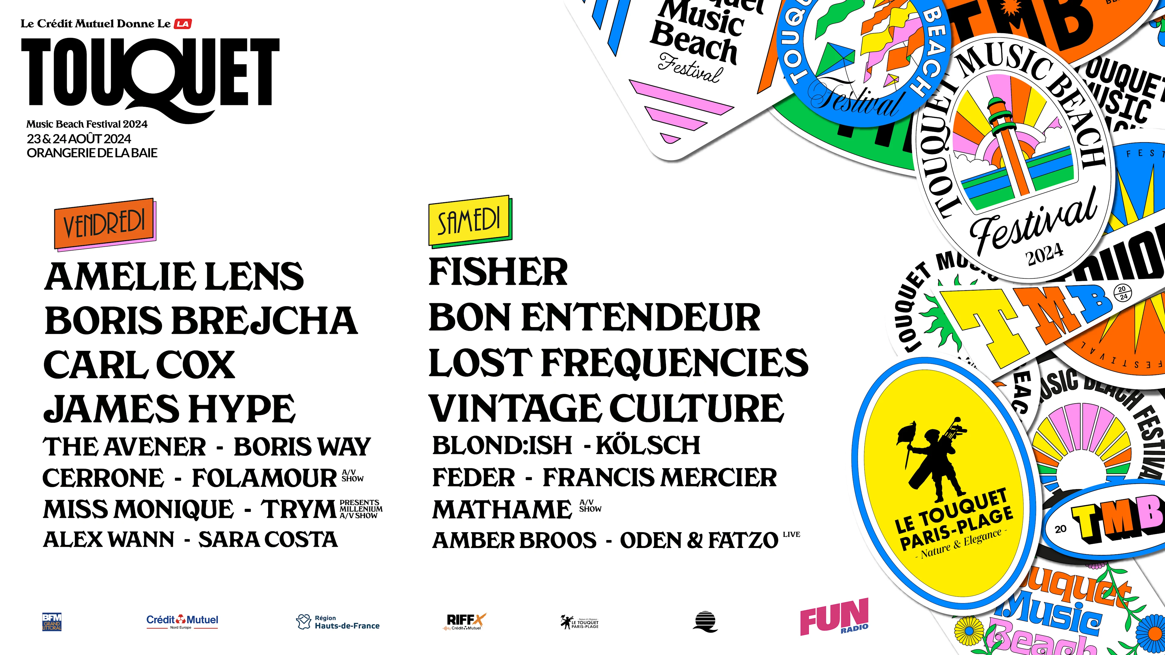 Touquet Music Beach Festival 2024 Cover