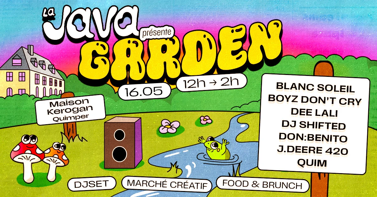 La Java Garden - Maison Kerogan Cover