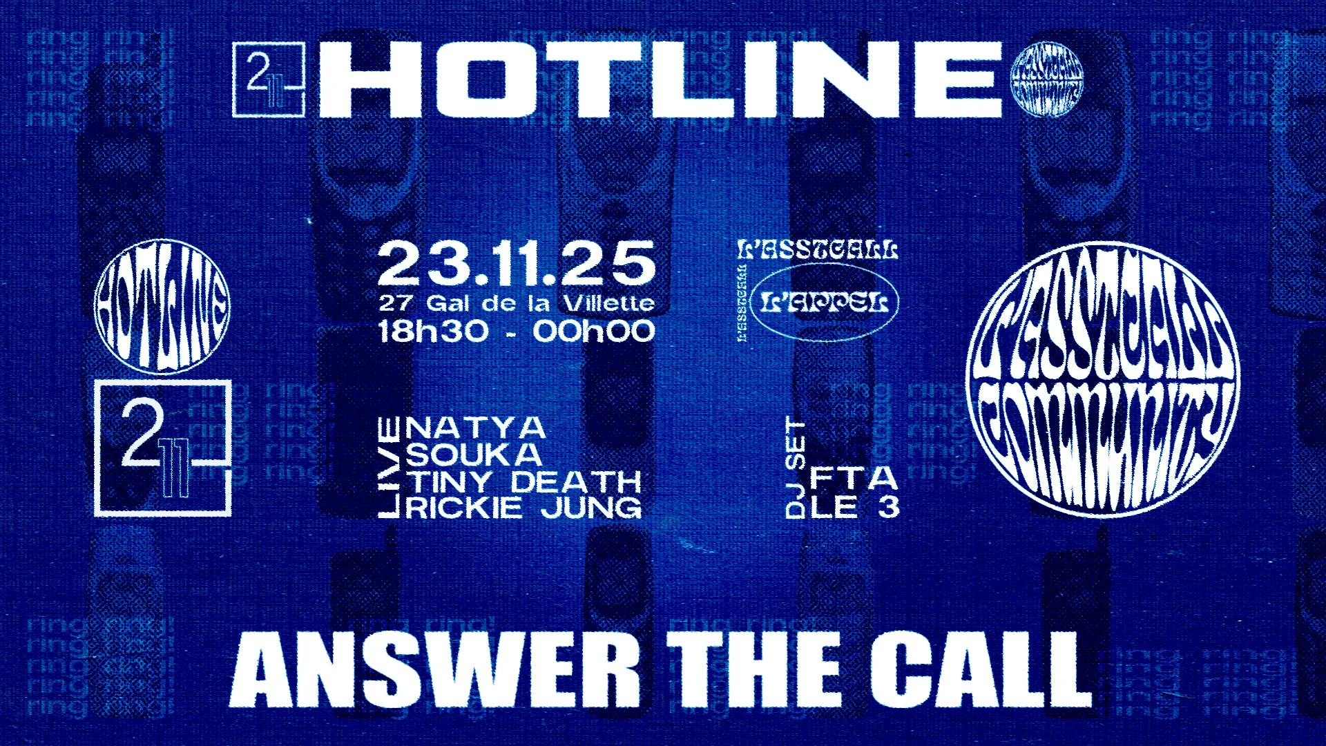 Hotline : Answer The Call Cover
