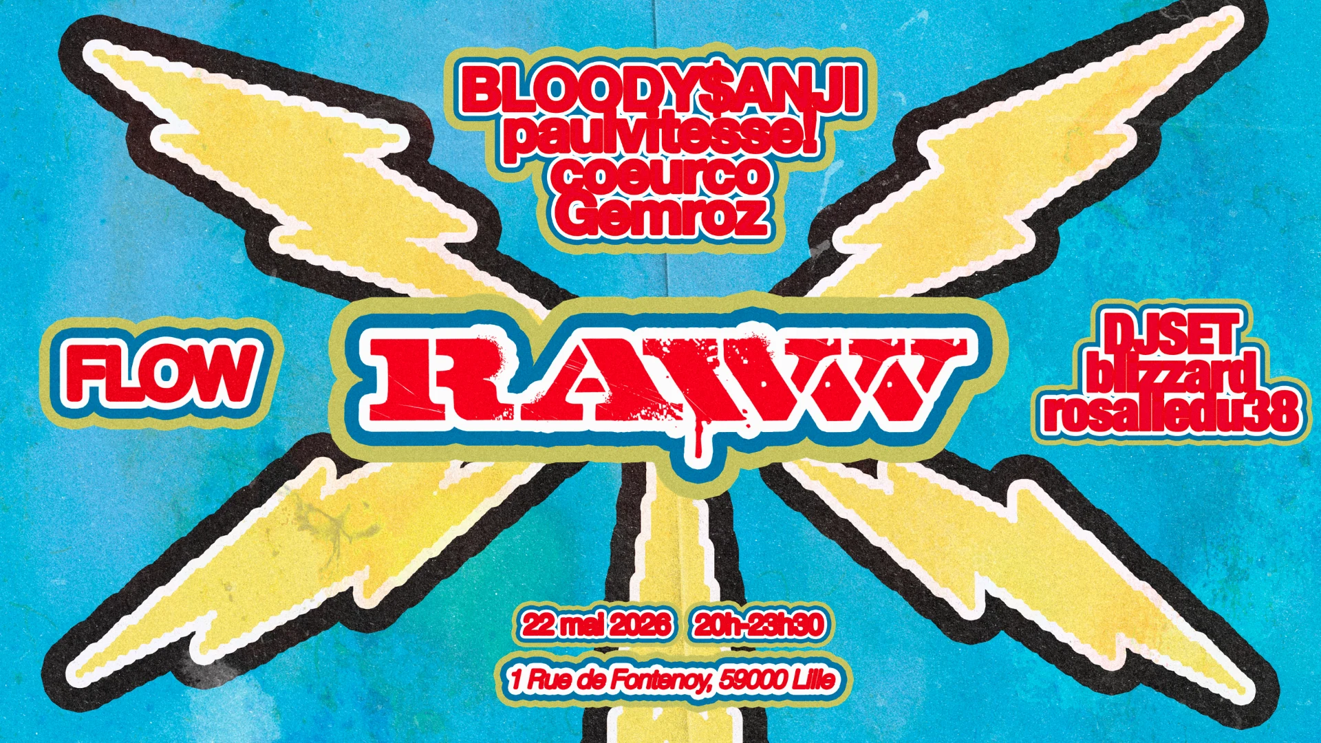 Rawww: Bloodysanji, Gemroz, Rosaliedu38, Coeurco, Paulvit... Cover