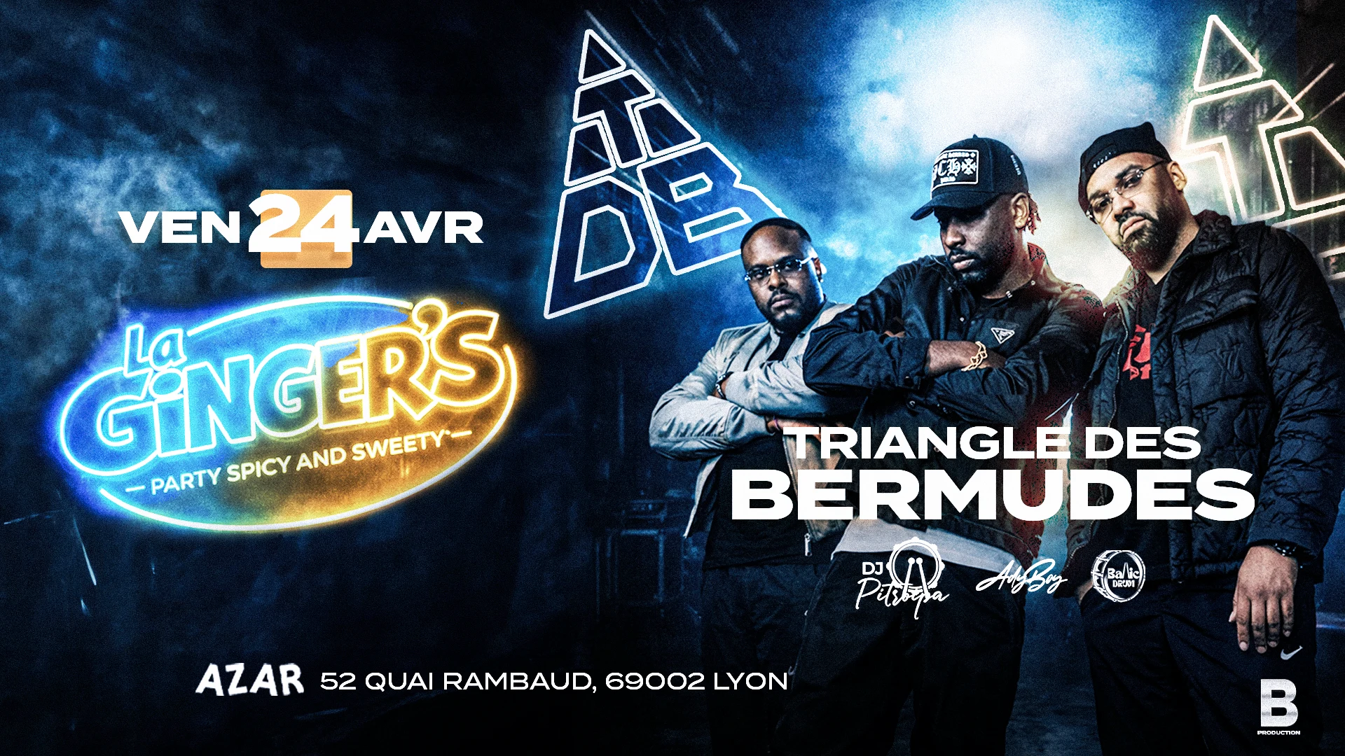 La Ginger's X Triangle Des Bermudes In Azar Club Cover