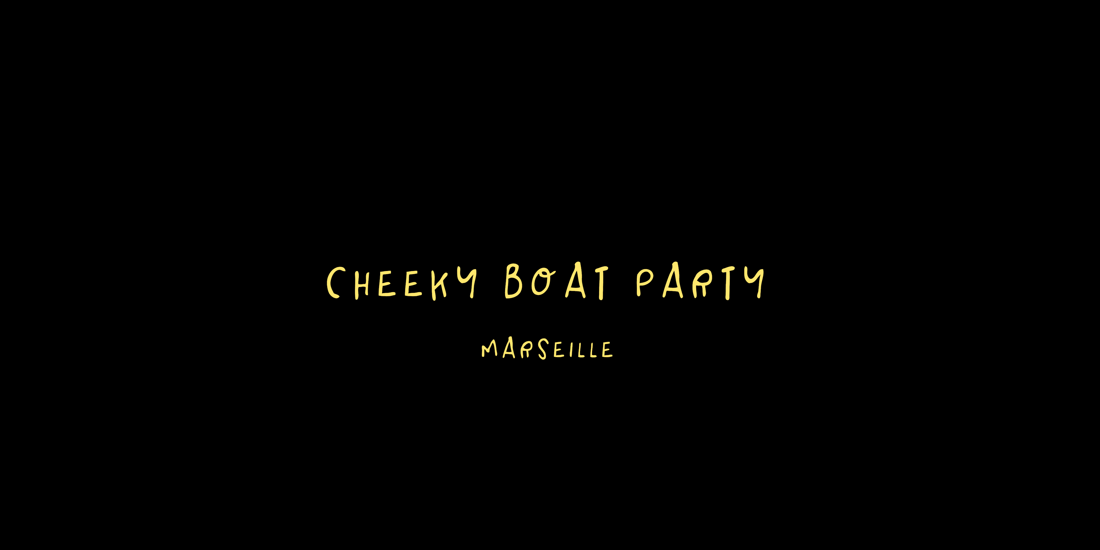 Cheeky Boat Party Cover