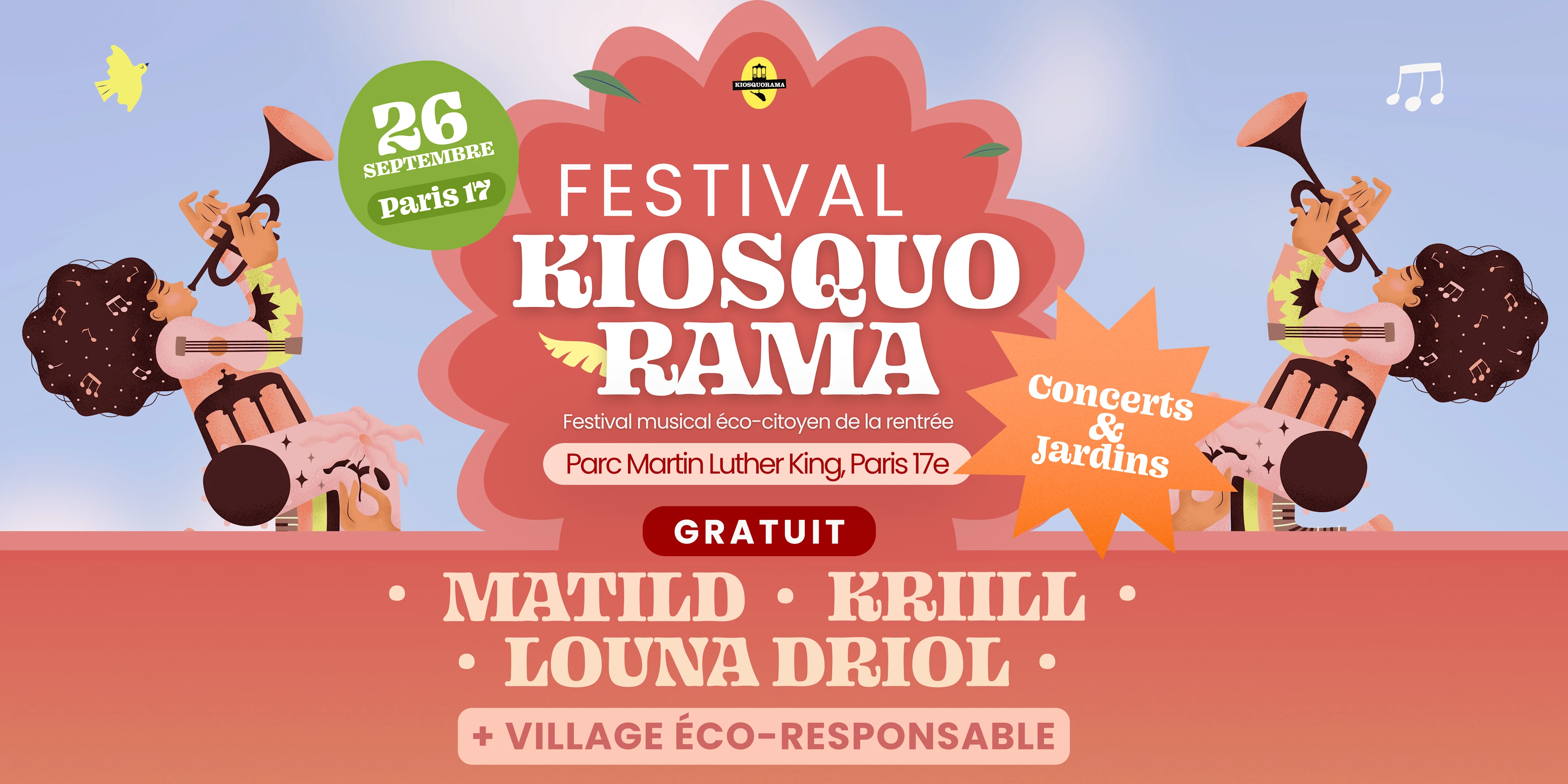Festival Kiosquorama : Édition 2026 — 26/09 Cover