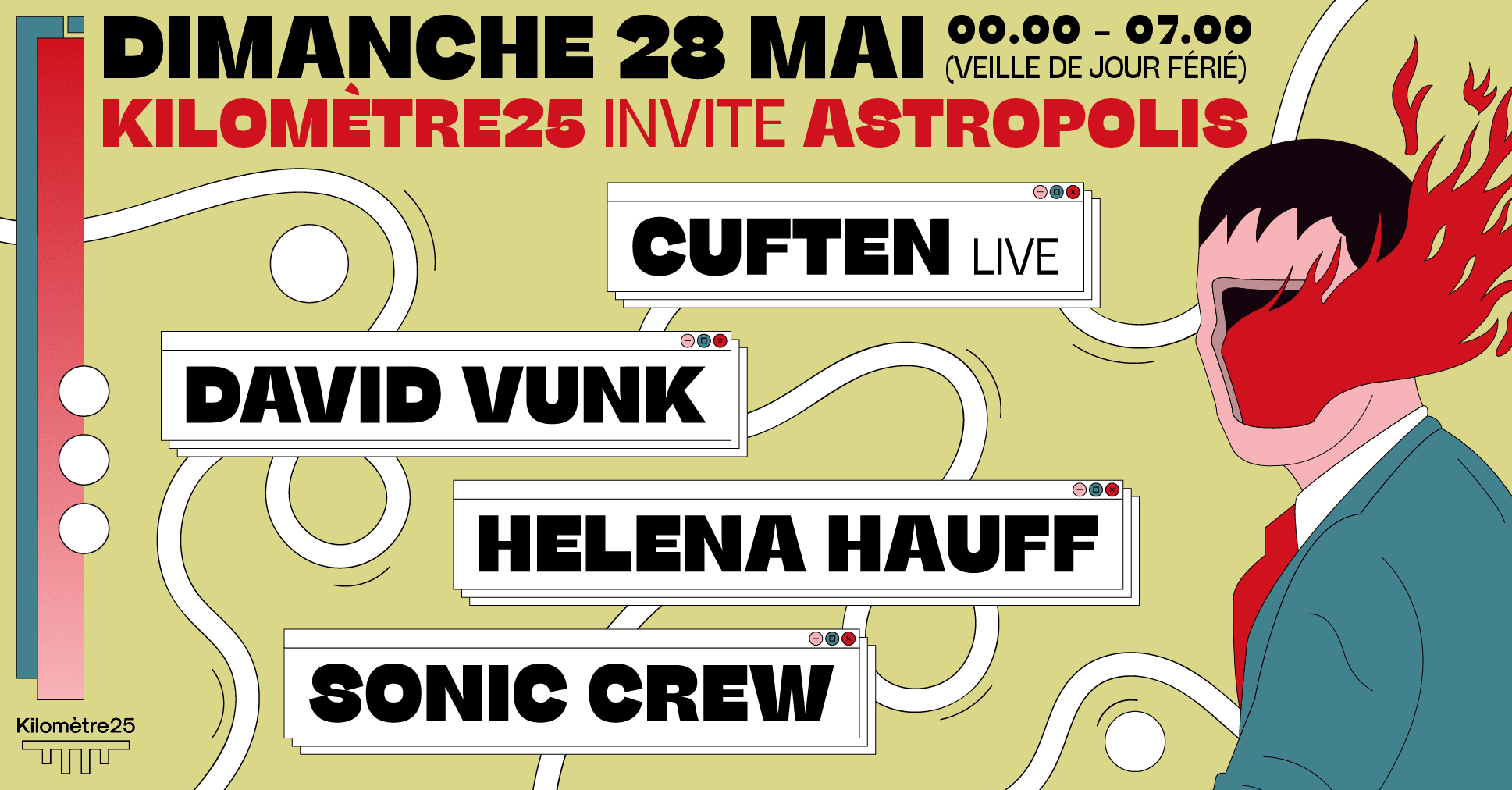 Astropolis X Km25 : Helena Hauff, David Vunk, Cuften & More Cover