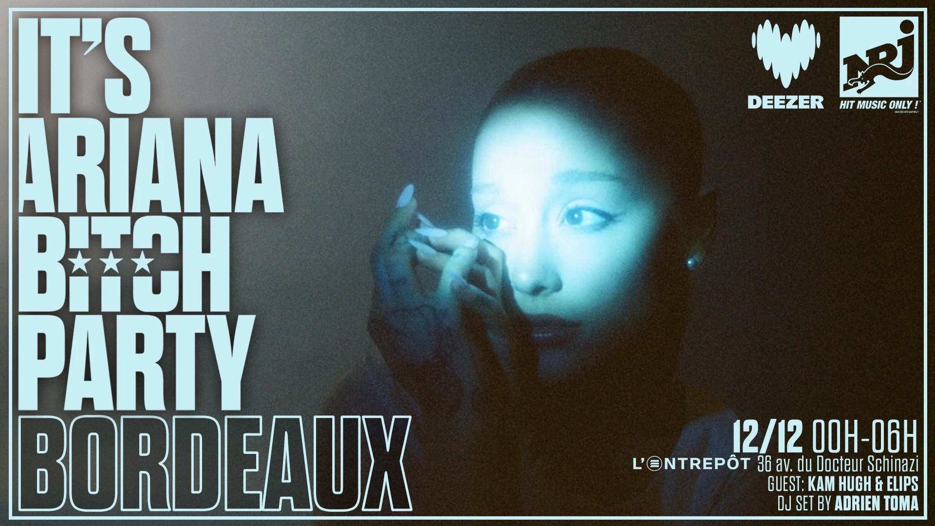 It's Ariana Bitch Party Bordeaux Avec Elips & Kam Hugh Cover