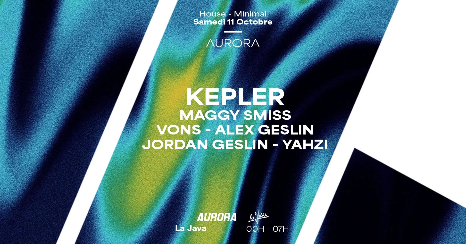 Aurora X La Java : Kepler, Maggy Smiss & More Cover