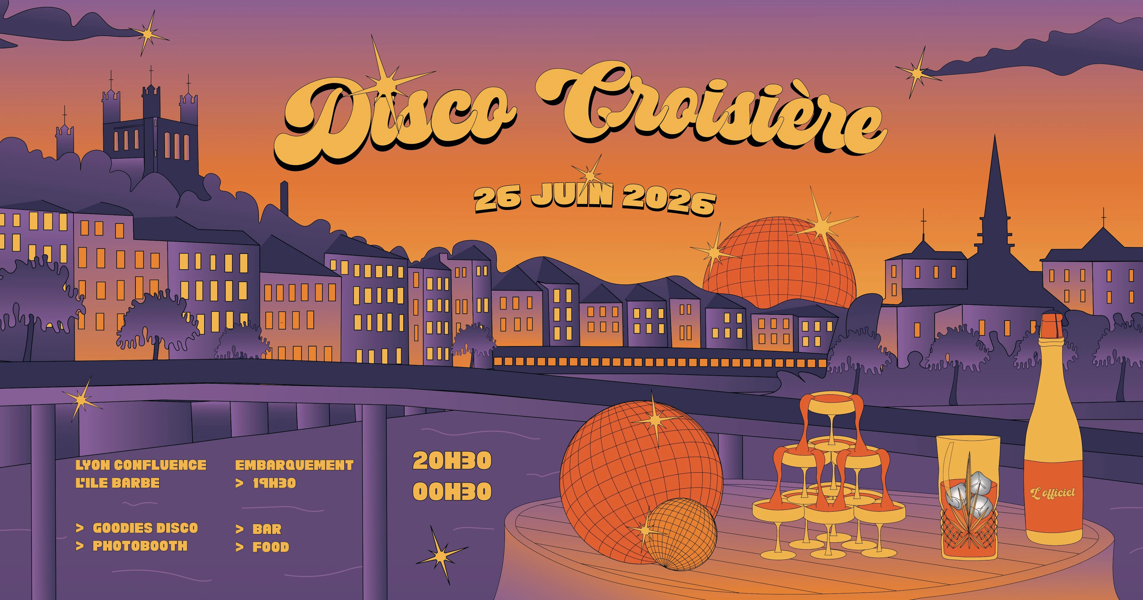 Disco House Sur La Saône - Vendredi 26 Juin Cover