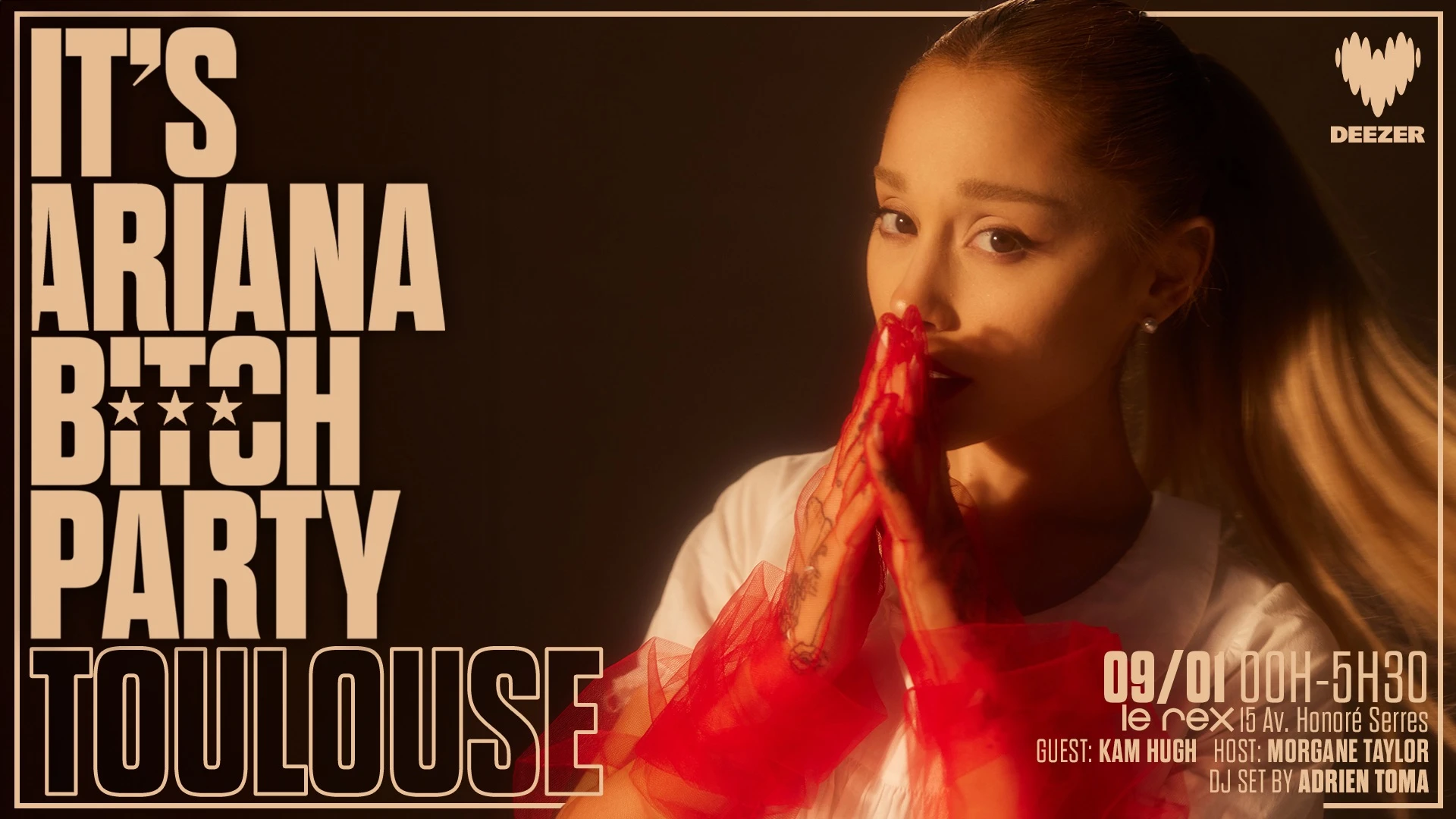 It's Ariana Bitch Party Toulouse Avec Kam Hugh Cover