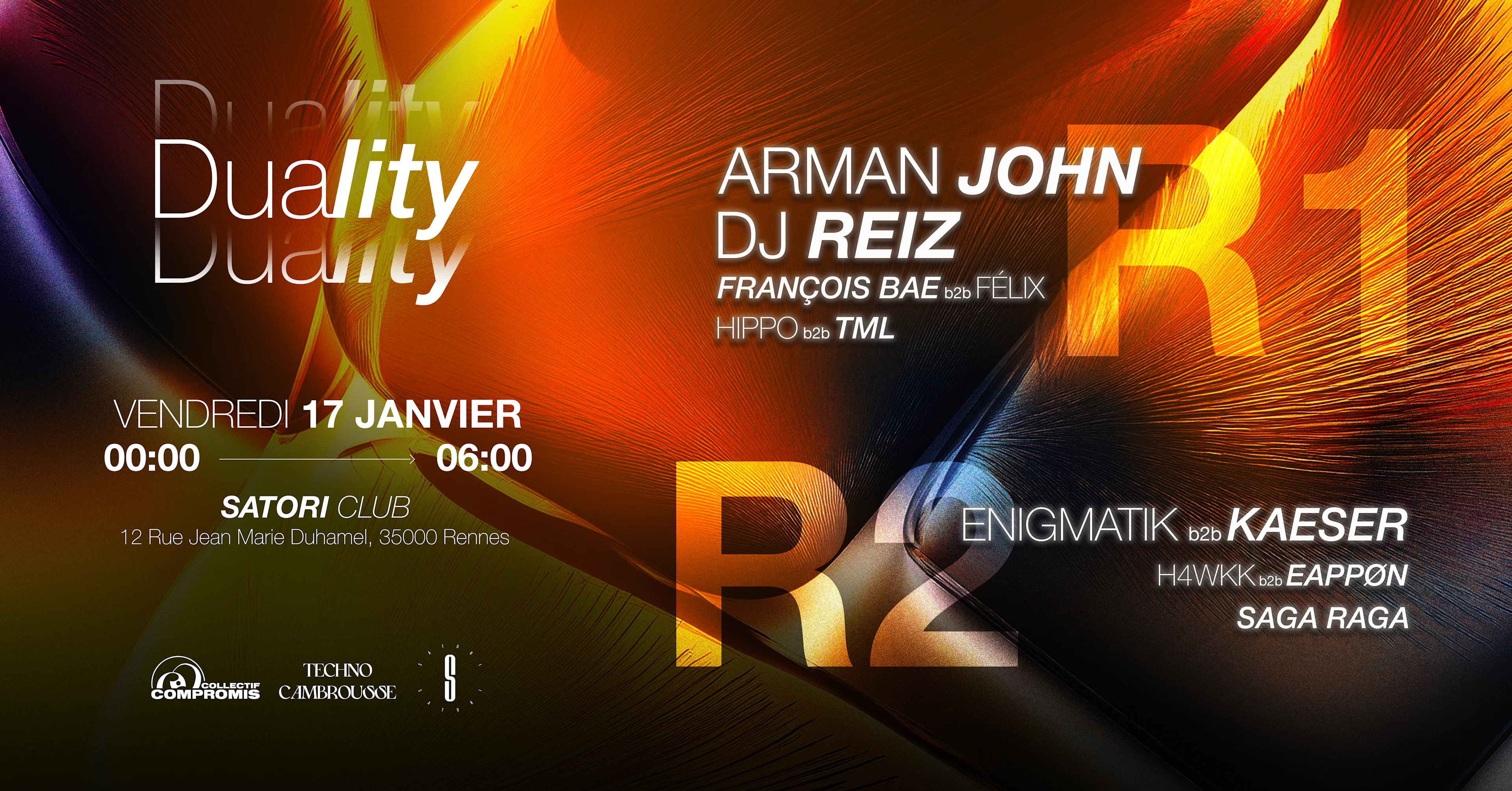 Duality - Techno Cambrousse X Compromis Cover