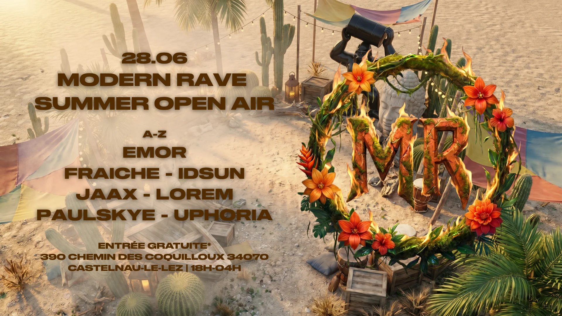 Modern Rave : Summer Open Air #2 - Uphoria, Jaax... Cover