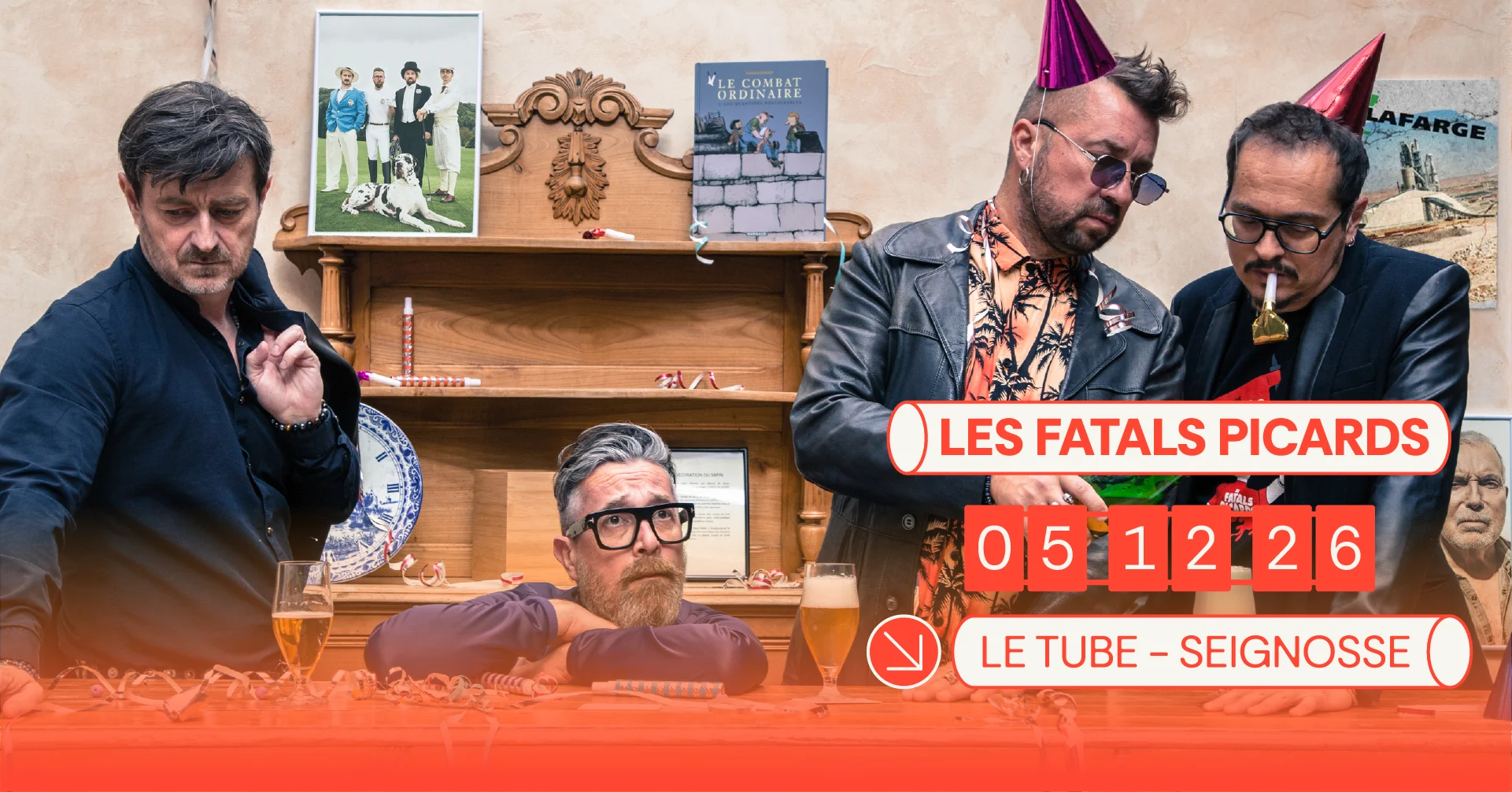 Les Fatals Picards Au Tube De Seignosse Cover