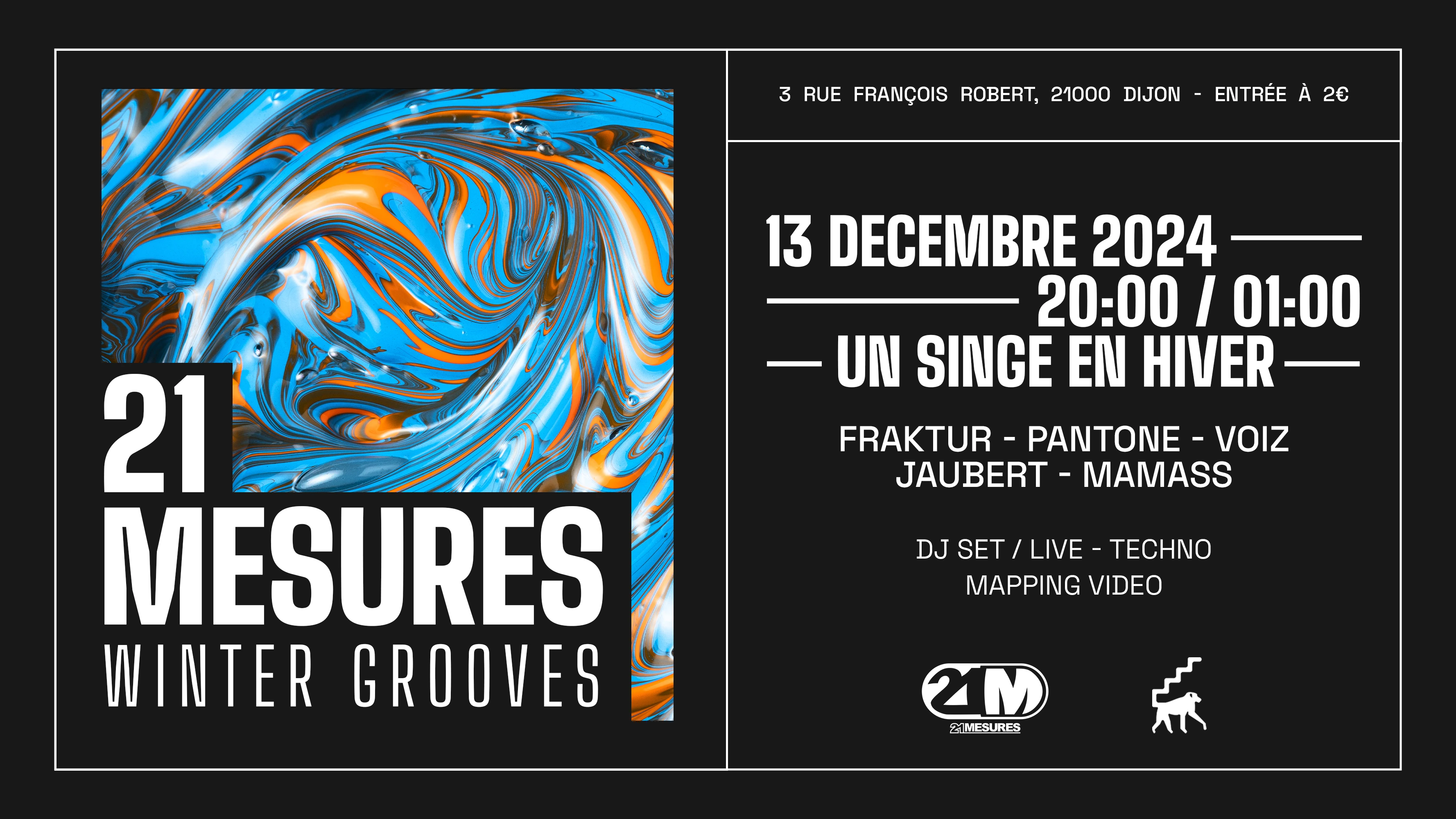 Winter Grooves @ 21mesures Cover