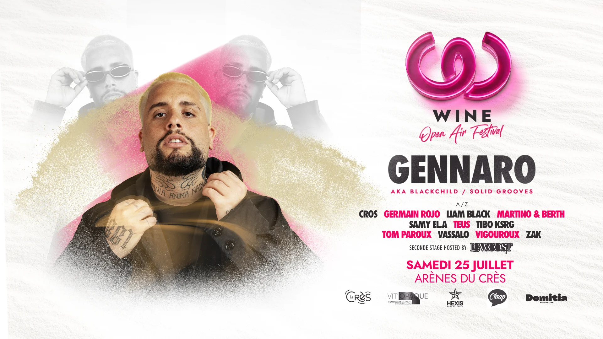 Wine Festival - Gennaro Aka Blackchild - Arènes Du Crès Cover