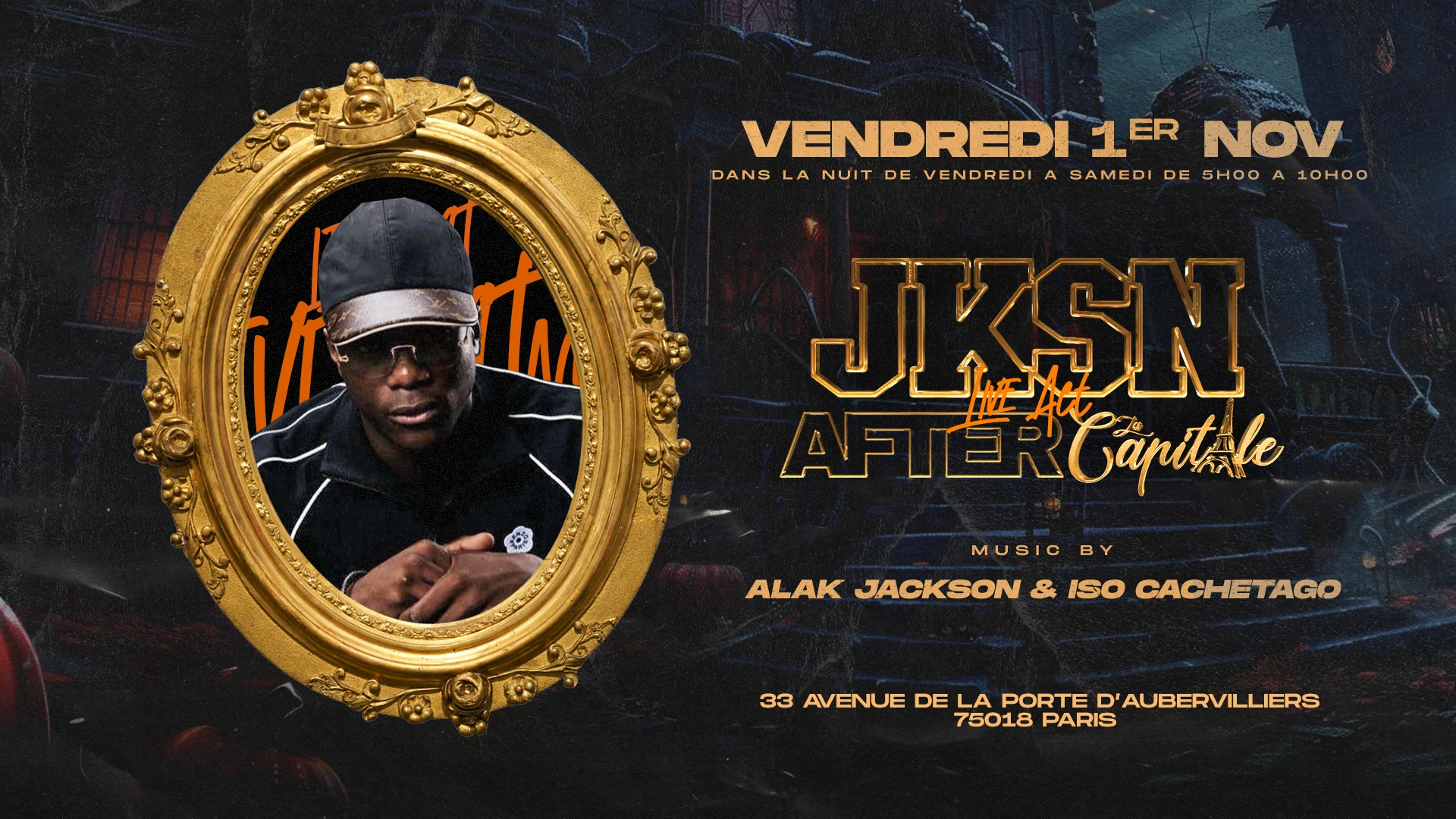 Jksn Live Act : After De La Capitale ! Cover