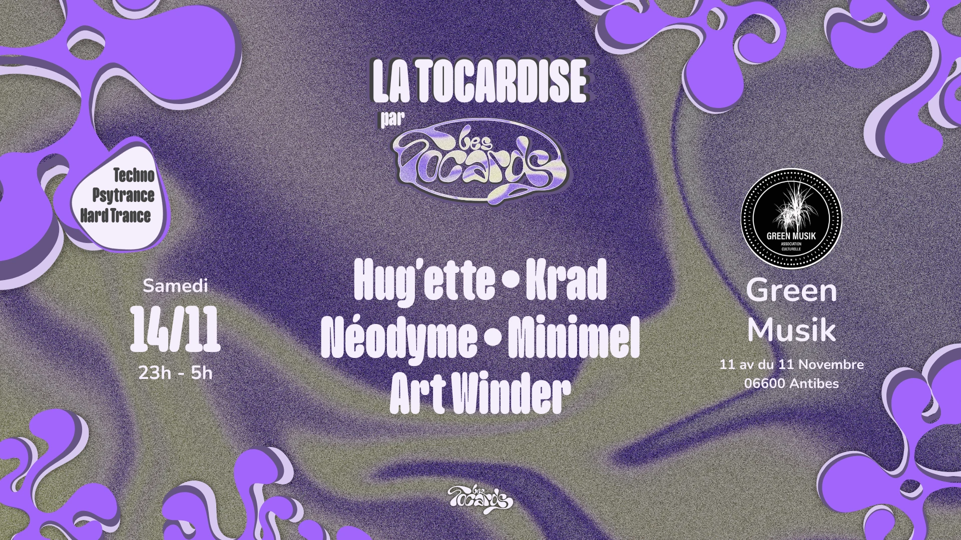 La Tocardise 14/11/2026 Cover