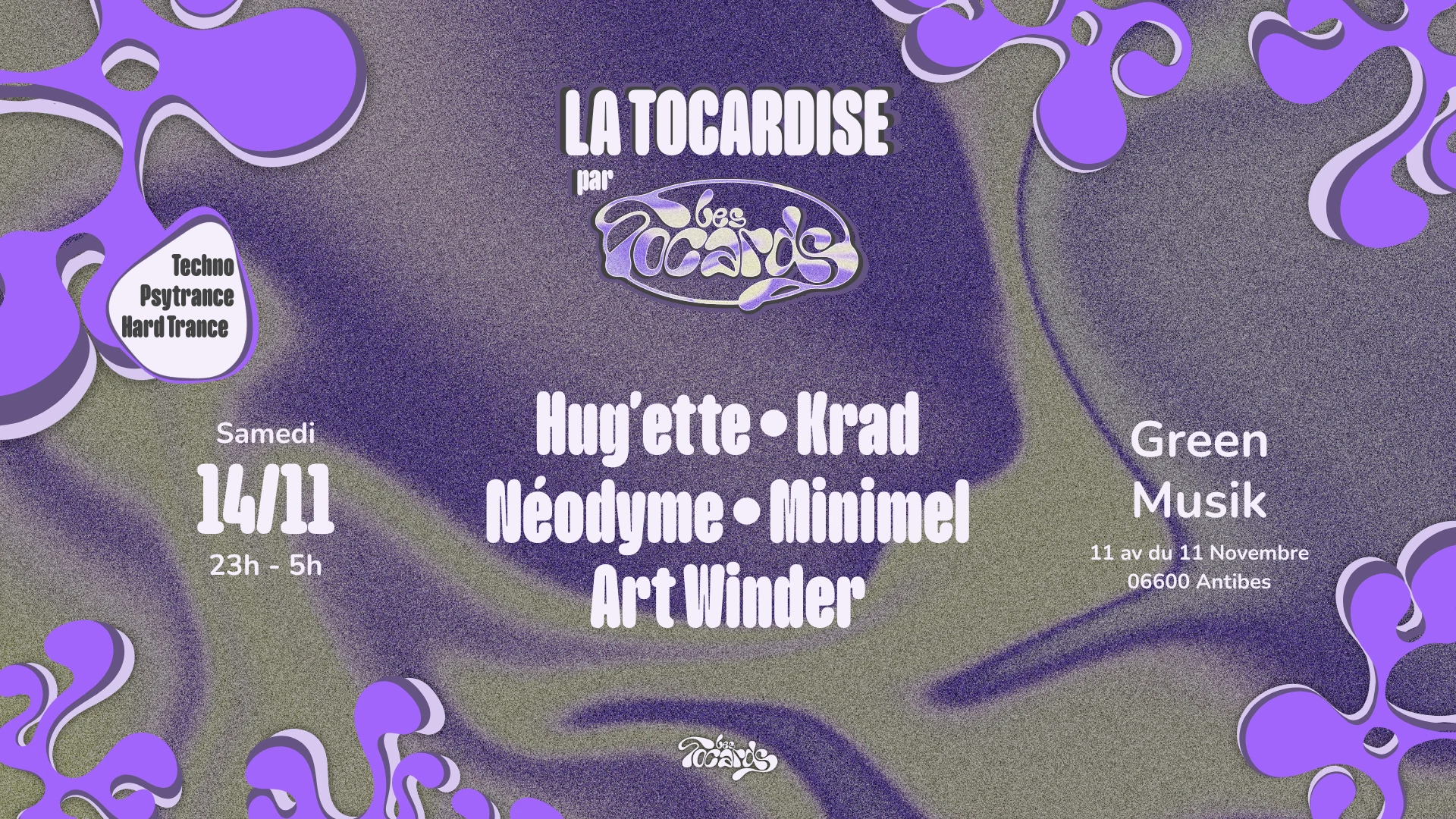 La Tocardise 14/11/2026 Cover