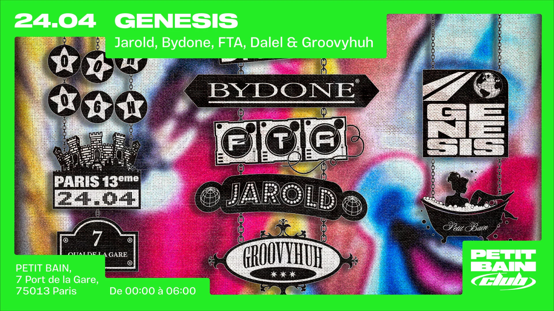 Genesis Club @ Petit Bain Cover