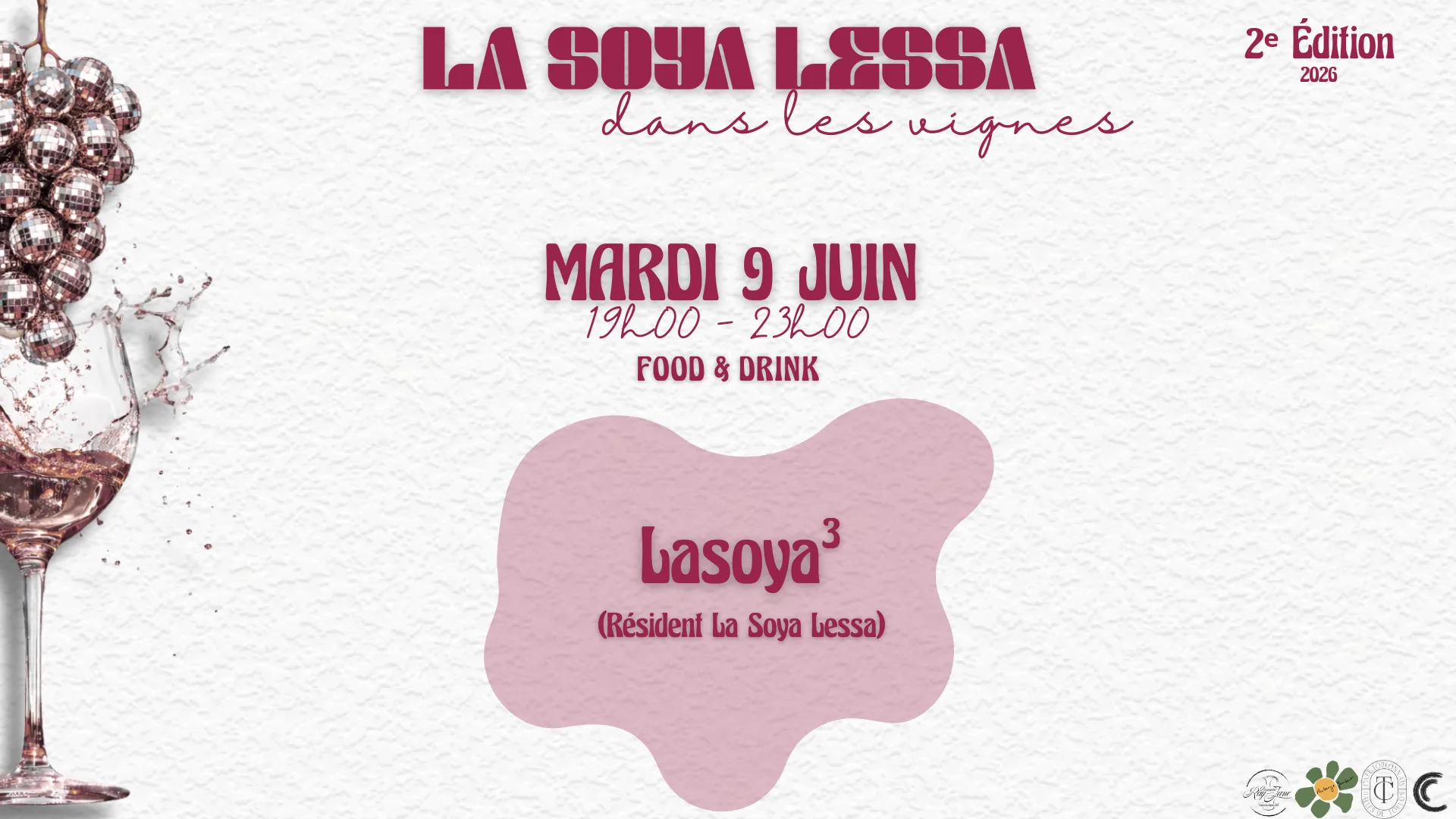 La Soya Lessa Dans Les Vignes - Mardi 09/06/2026 Cover