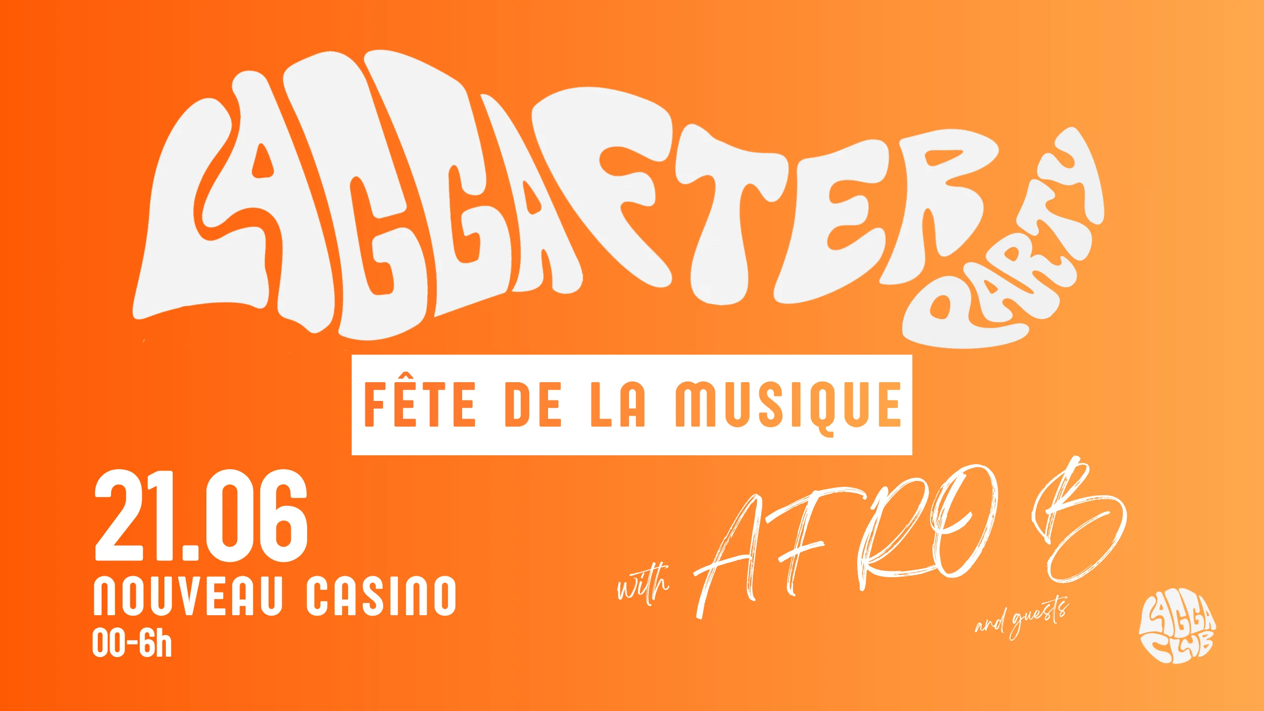 Laggafter Party Fdlm X Afro B (Live) @Nouveaucasino Cover