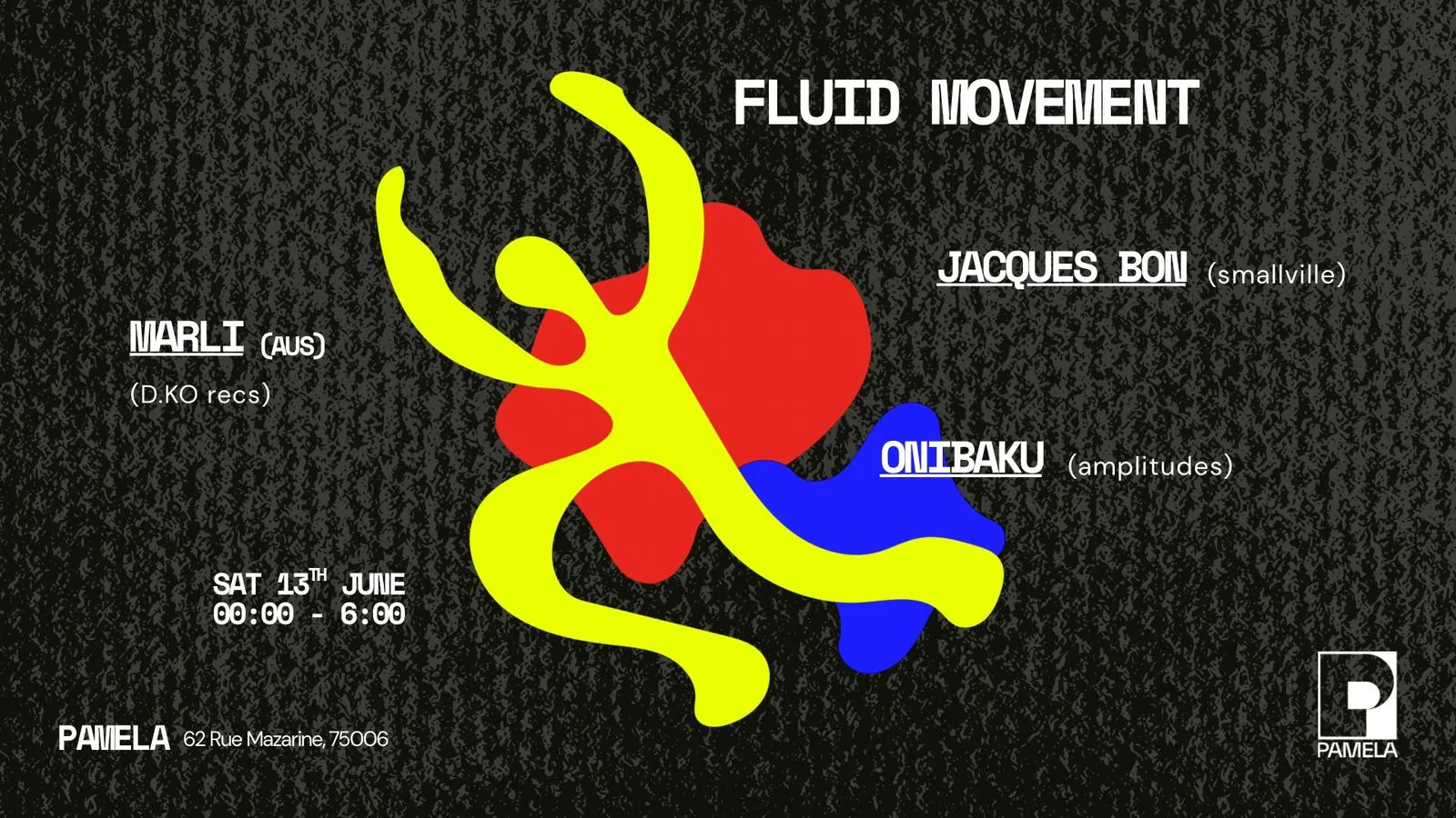 Fluid Movement - Marli, Jacques Bon, Onibaku Cover