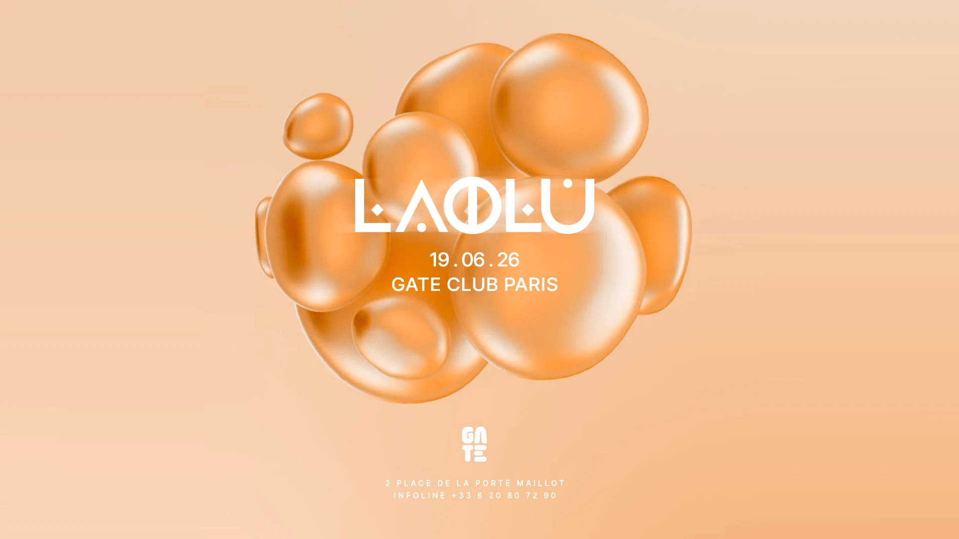 Laolu X Gate Club Paris Cover
