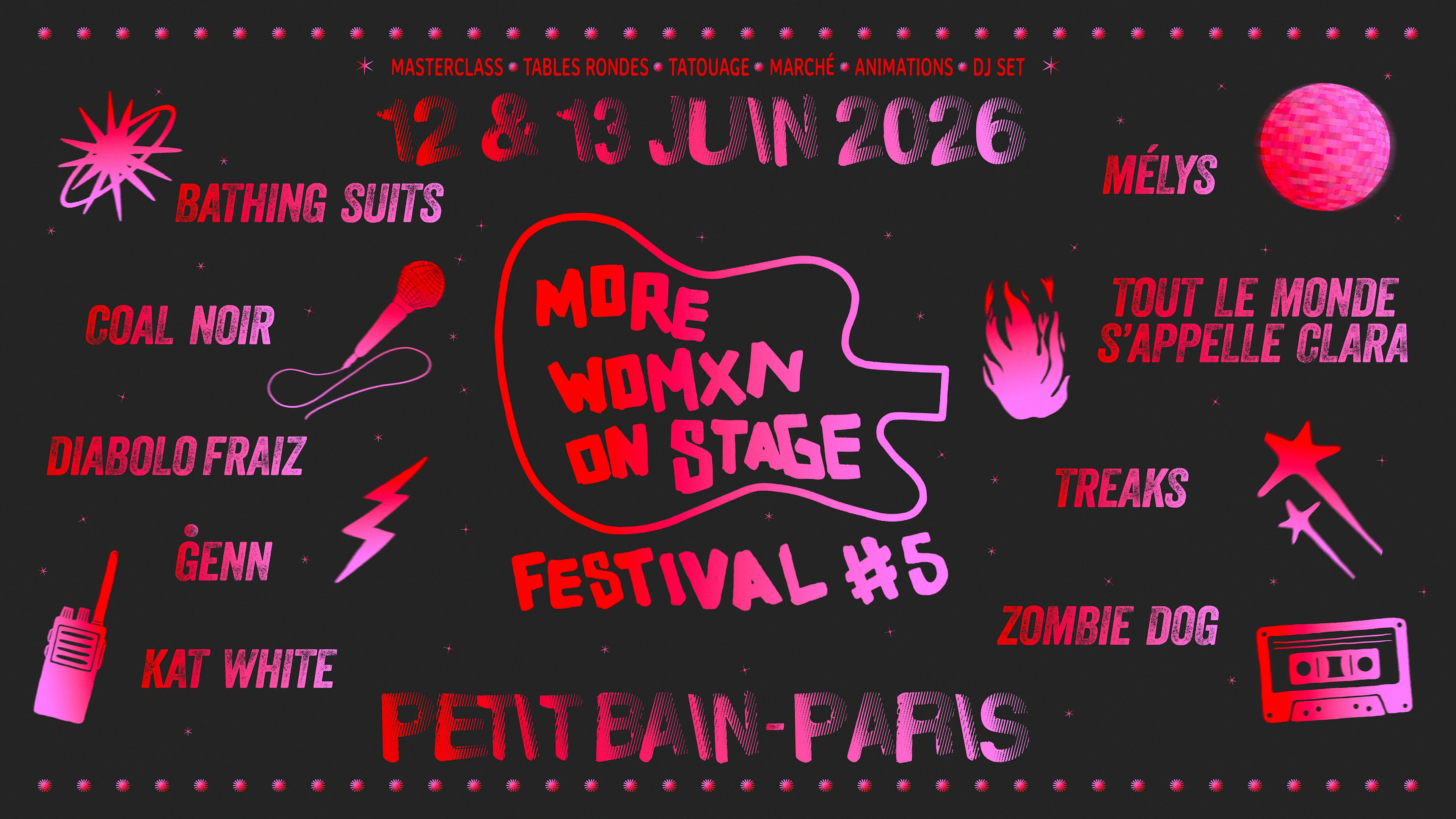More Womxn On Stage Festival #5 Cover