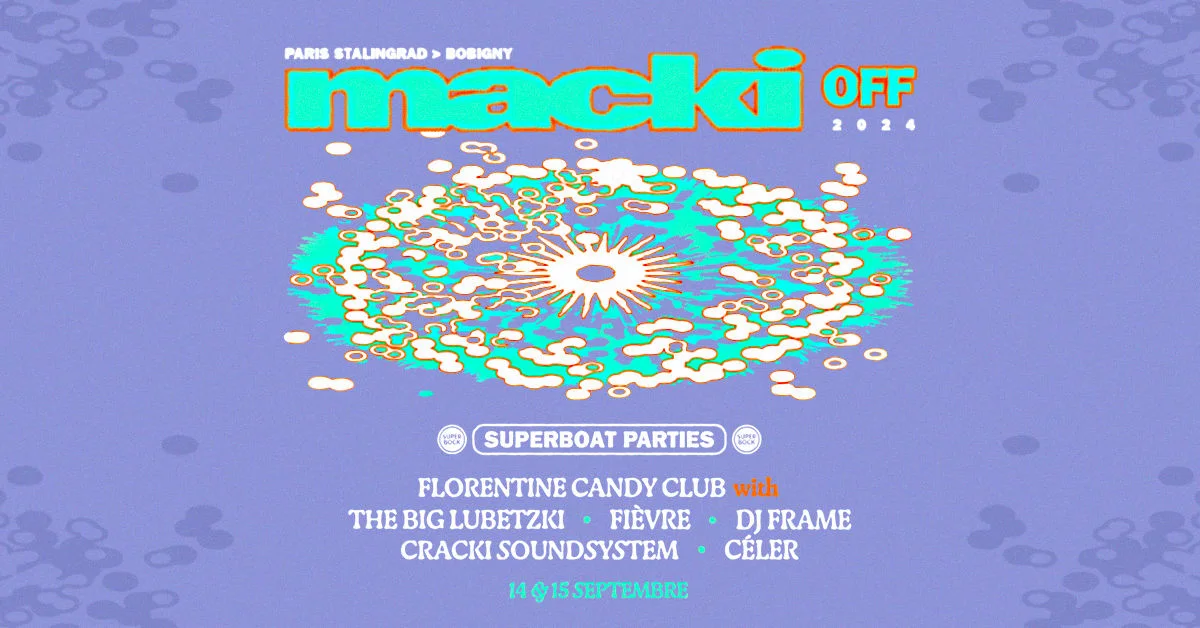 Macki Off - Superboat Parties ! Cover