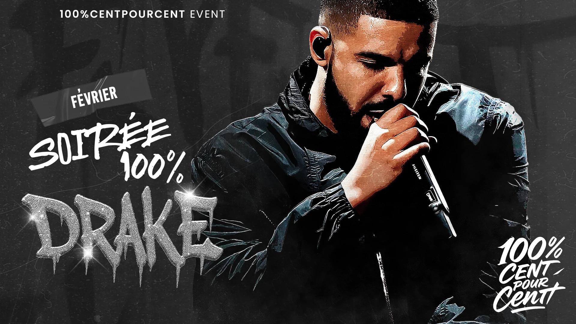 100% Drake Party !! (Paris) Cover