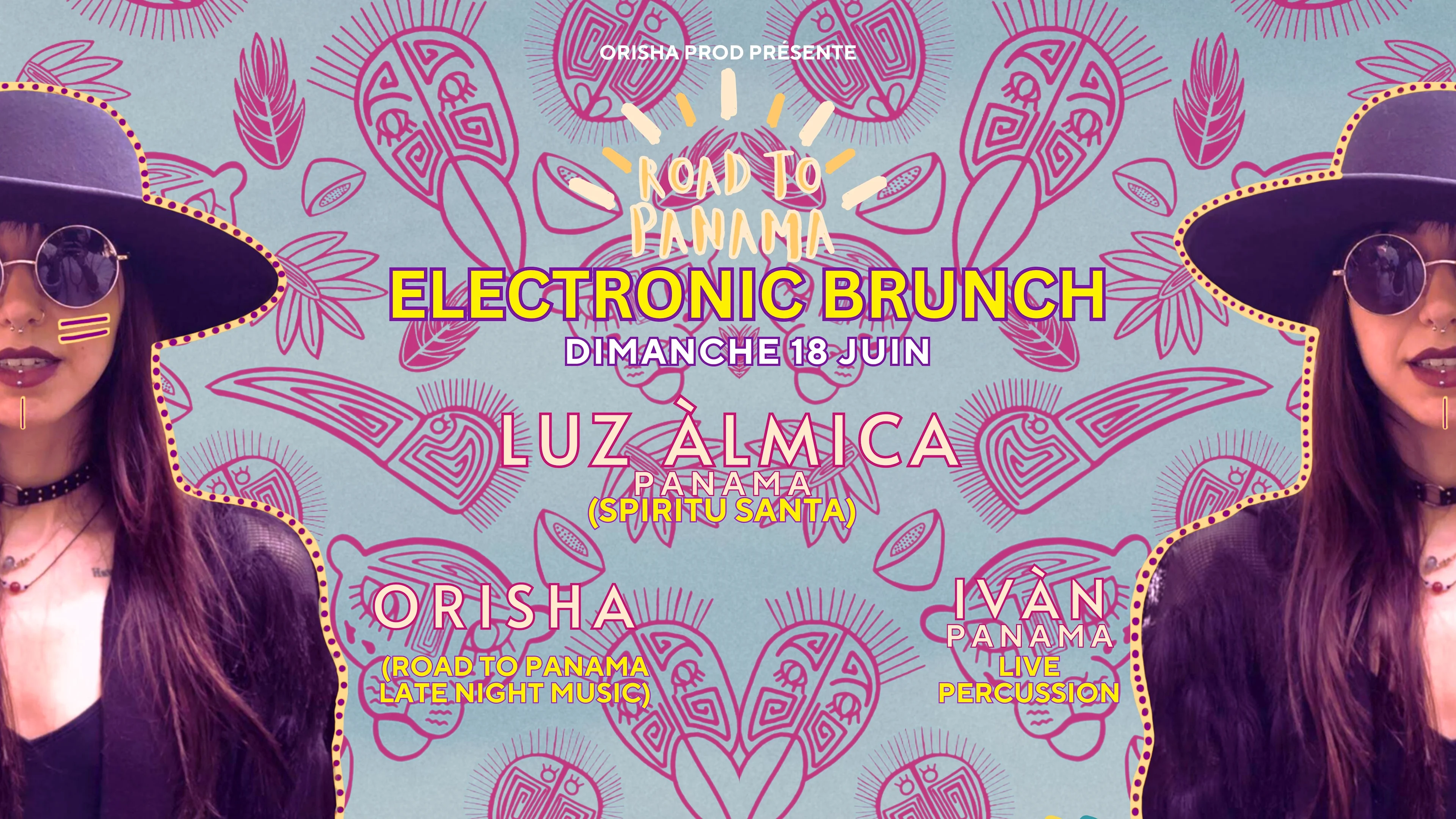 Electronic Brunch - Road To Panama - Luz Àlmica Cover