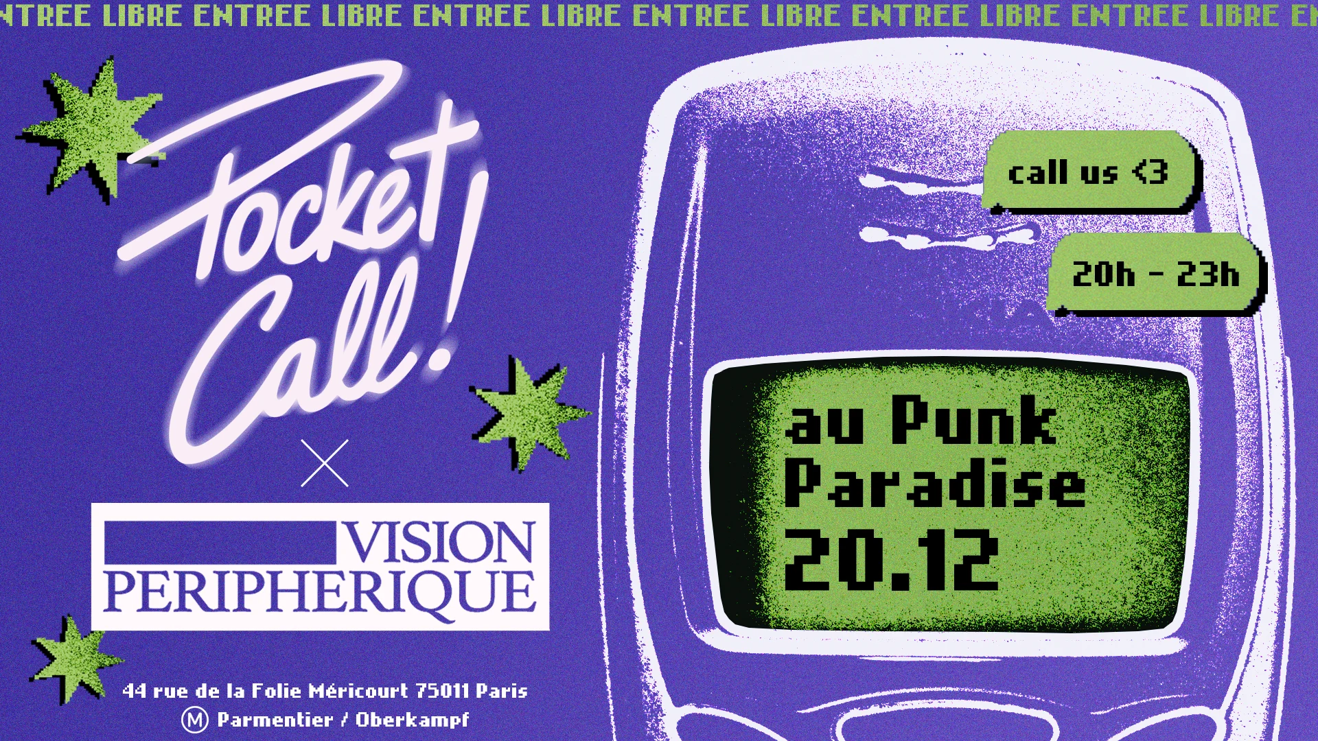 Pocket Call X Vision Périphérique Cover