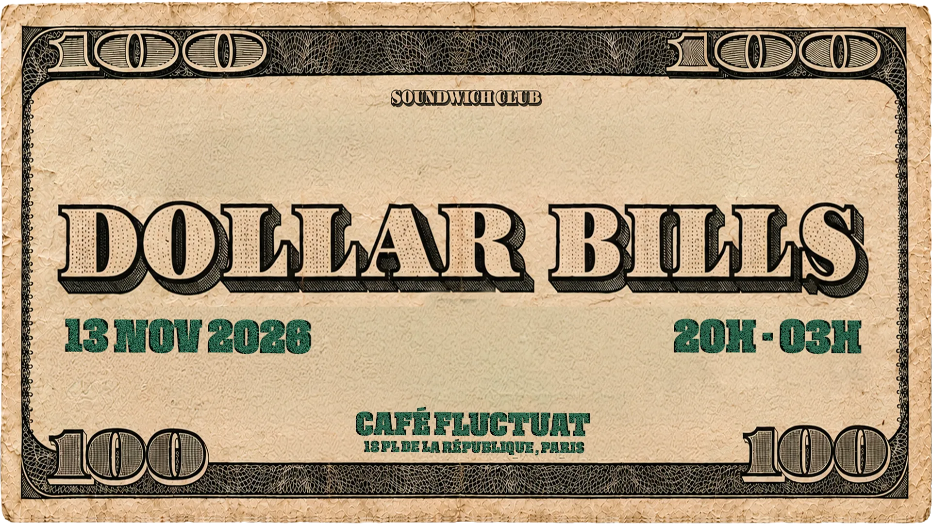 Dollar Bills Cover