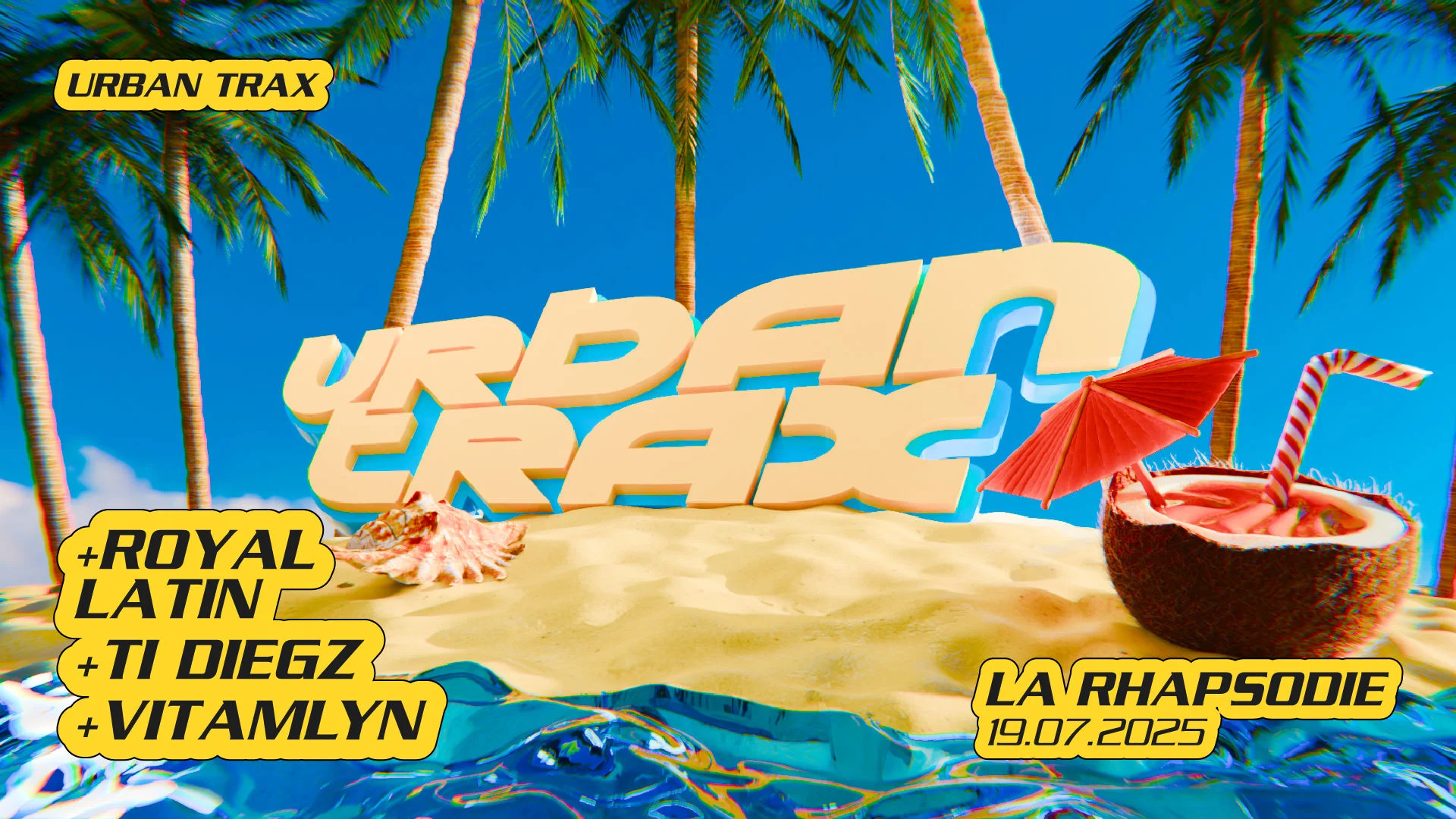 Urban Trax #2 : Royal Latin • Vitamlyn • Ti Diegz Cover