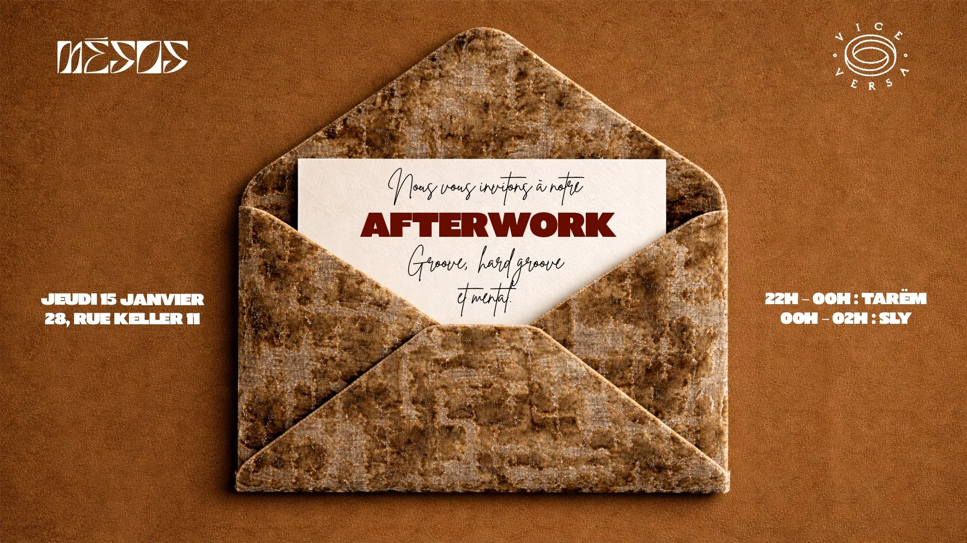 Mésos : L'afterwork Au Vice Versa Cover