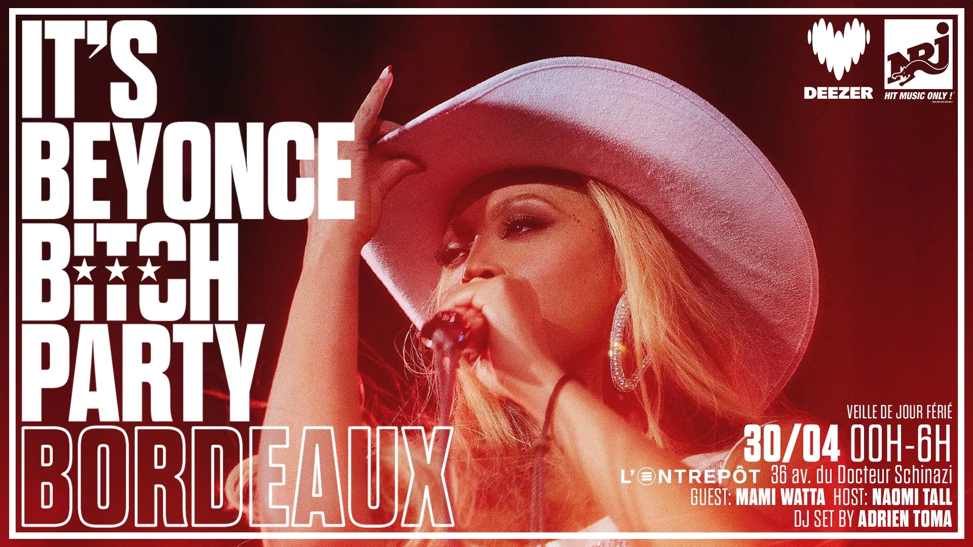 It's Beyoncé Bitch Party Bordeaux Avec Mami Watta Cover