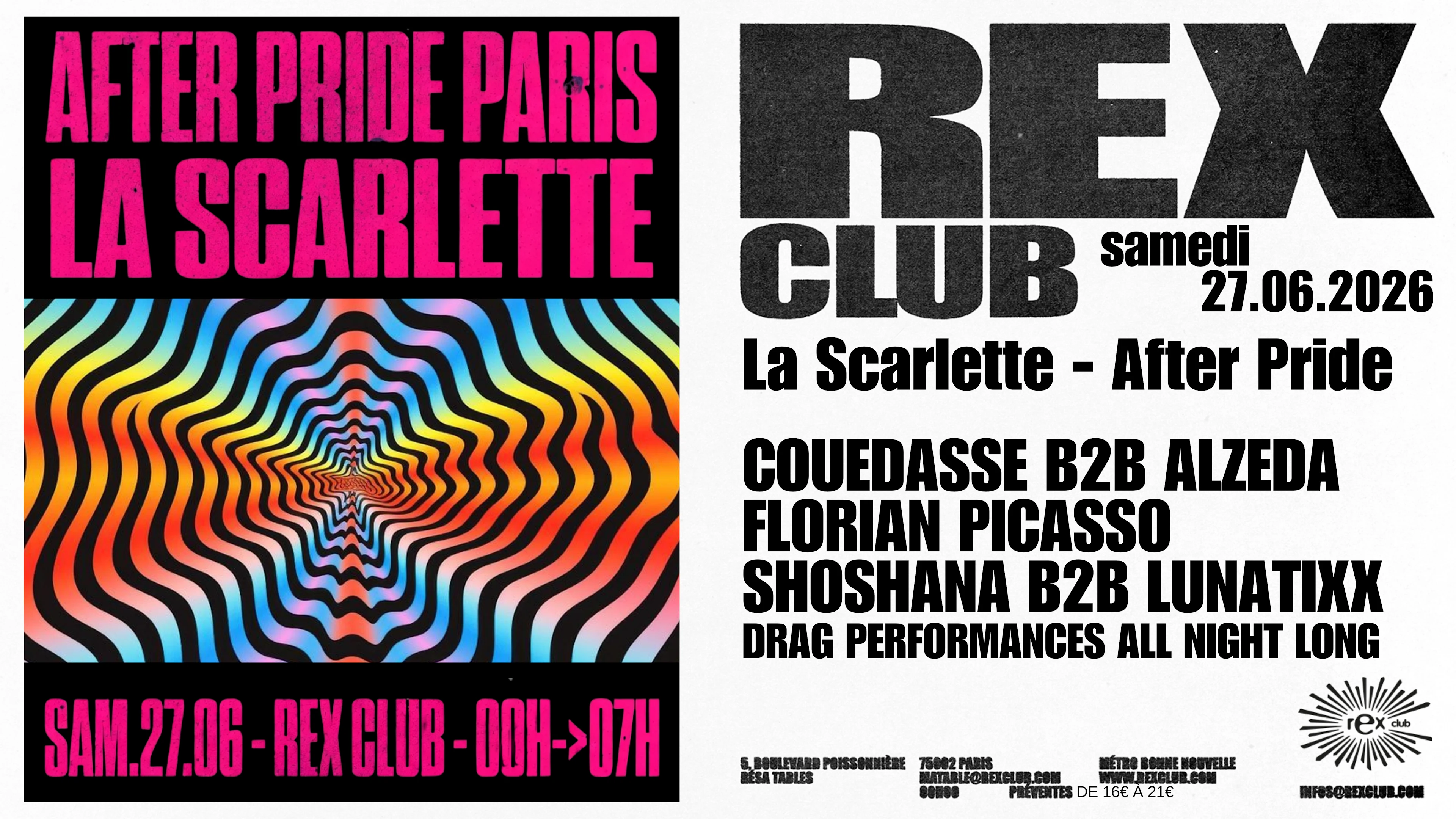 La Scarlette - After Pride : Florian Picasso, Shoshana,... Cover