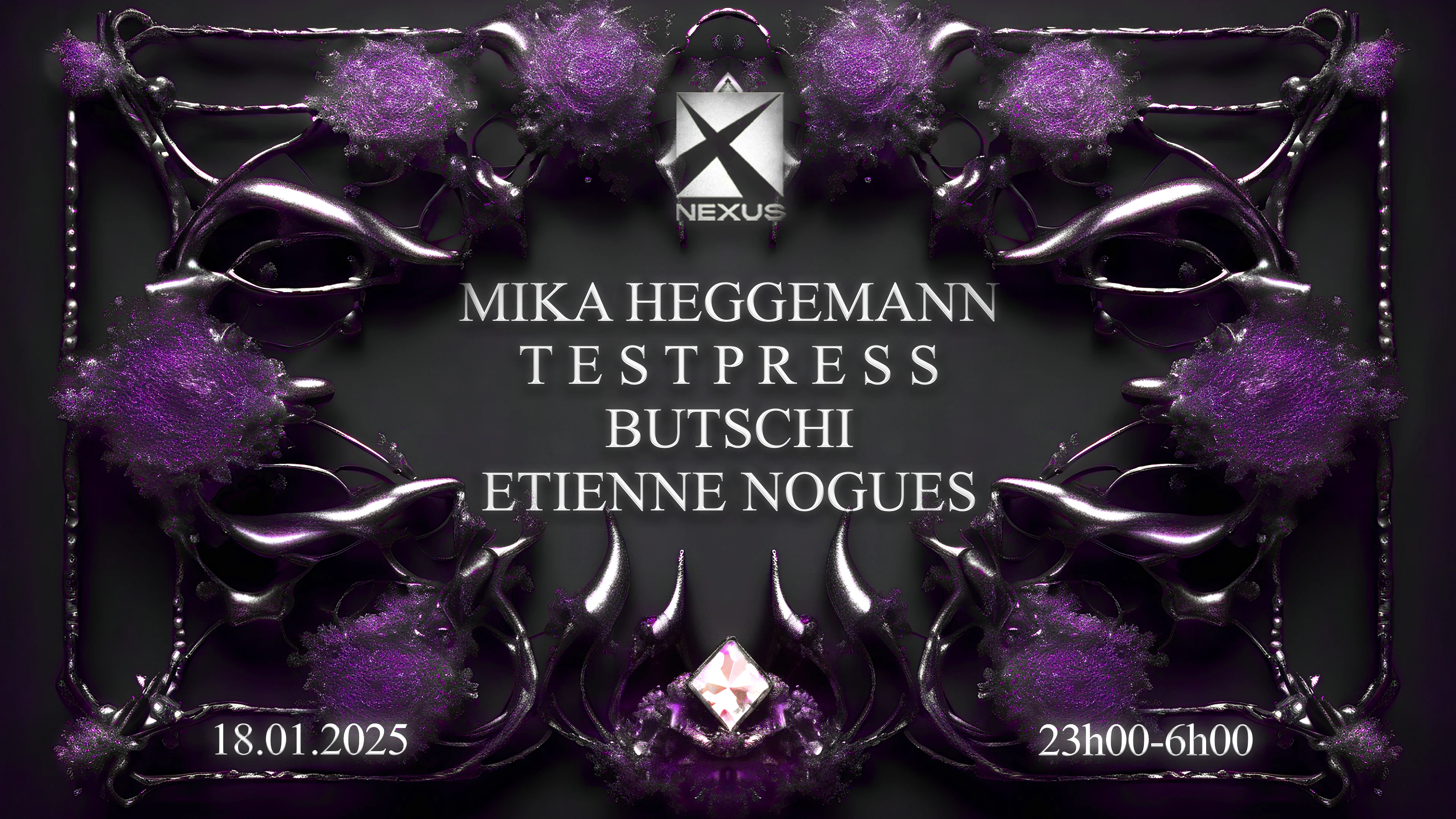 Nexus: Mika Heggemann | Testpress | Butschi | Etienne Nogues Cover