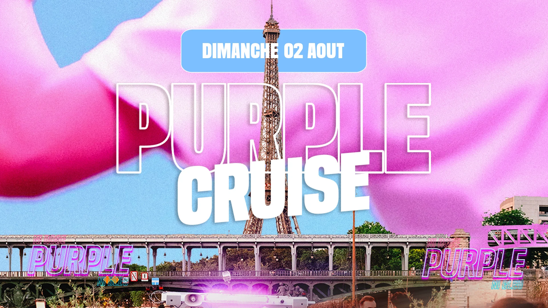 Purple Cruise : Dimanche 02 Août Cover