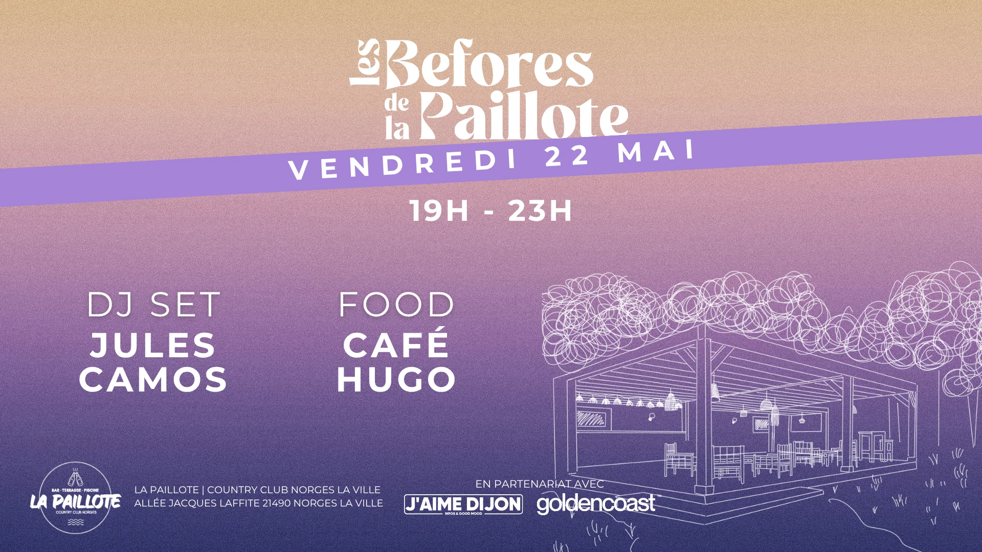 Les Befores De La Paillote - Vendredi 22 Mai Cover
