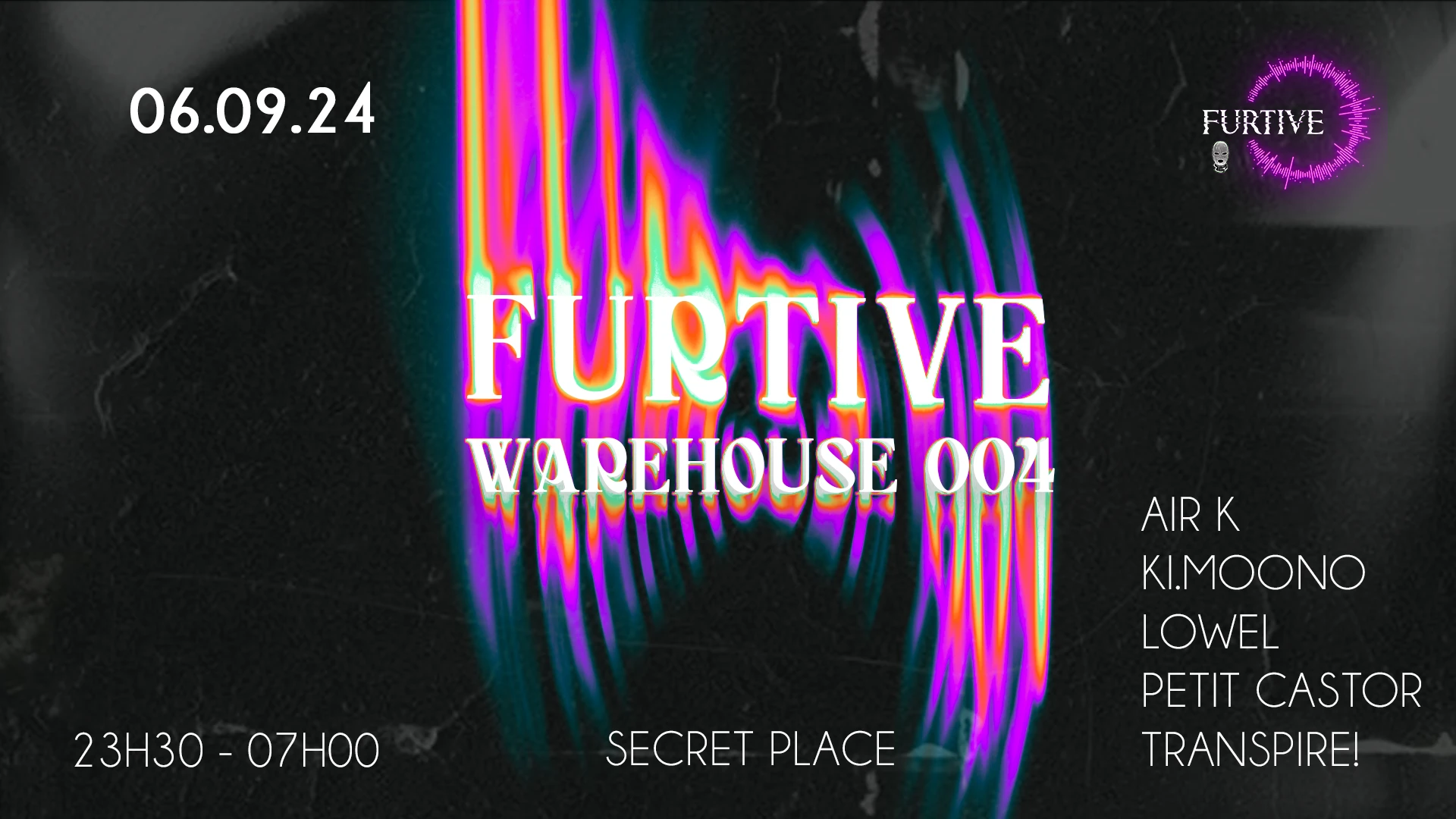 Furtive : Warehouse 004 Cover