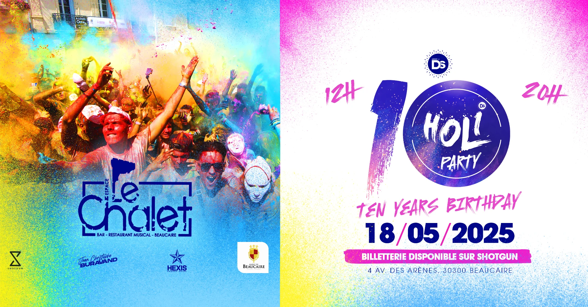 Holi Party Nous Revoilà 10 Ans Après ! Cover