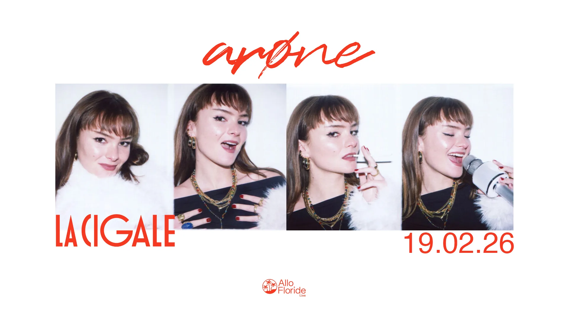 Arøne — La Cigale Cover