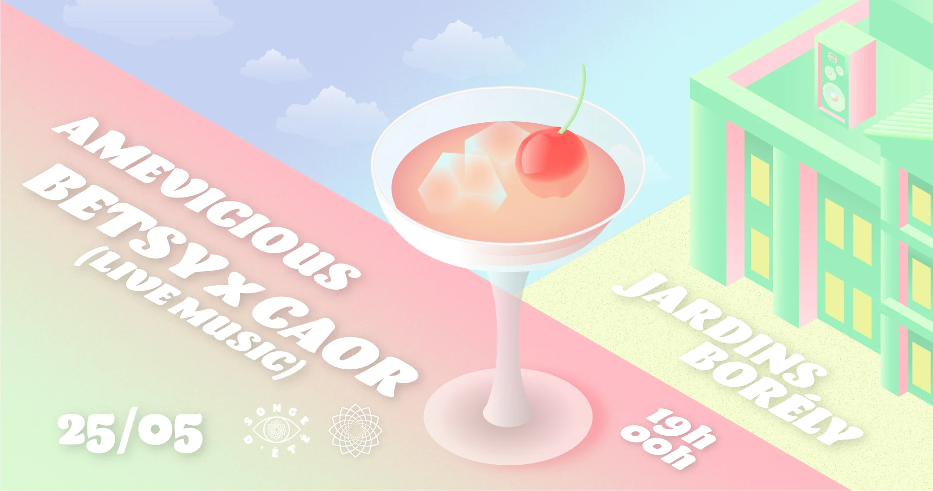 Jardins Borély : Opening Avec Amevicious & Betsy Cover