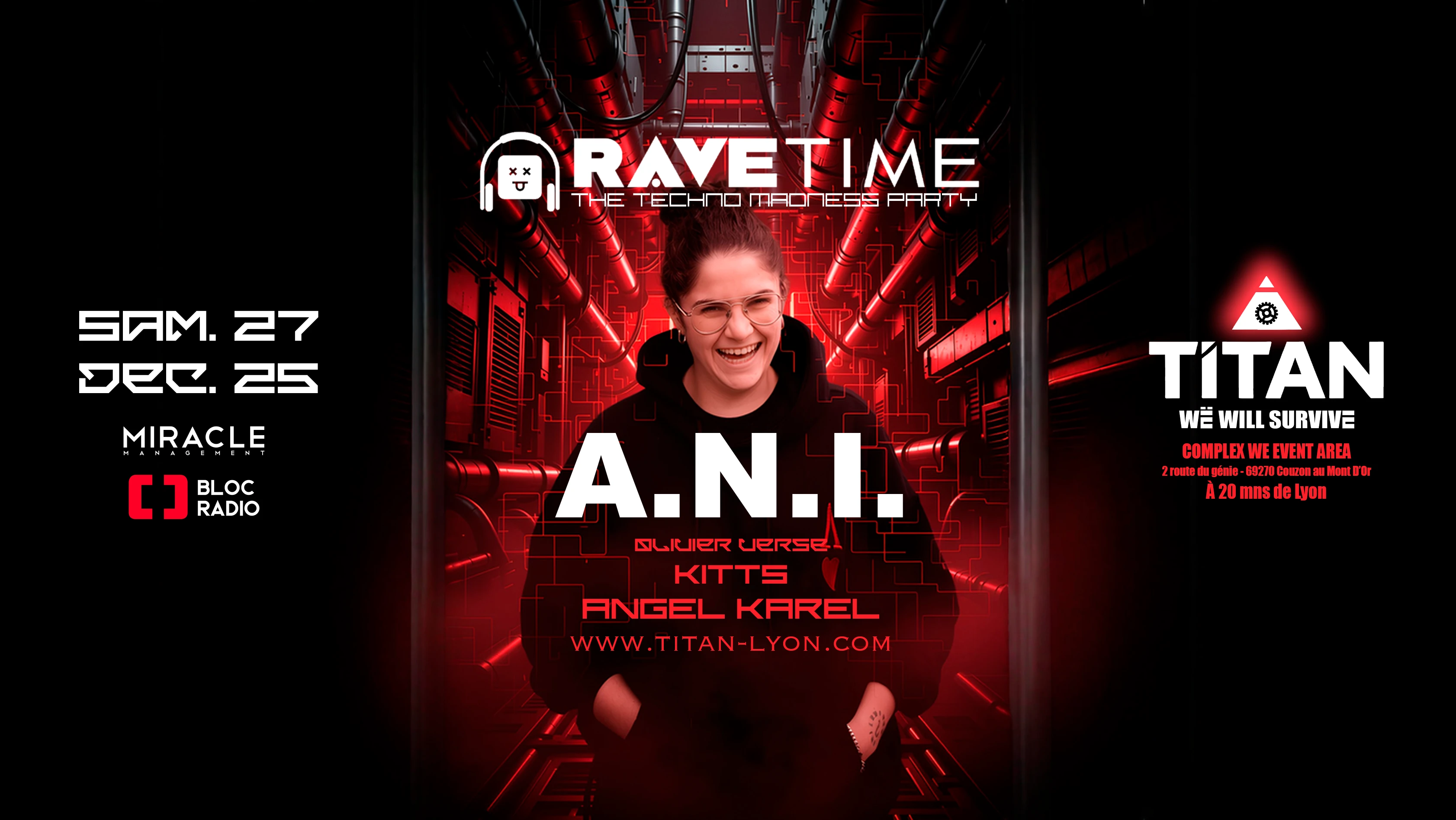 Rave Time With A.N.I. Cover