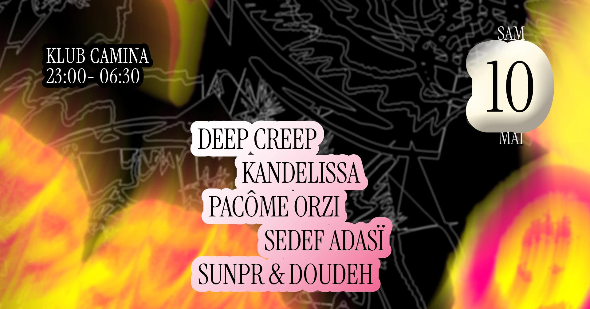 Klub Camina [Deep Creep, Sedef Adasï, Sunpr & Doudeh, &+] Cover