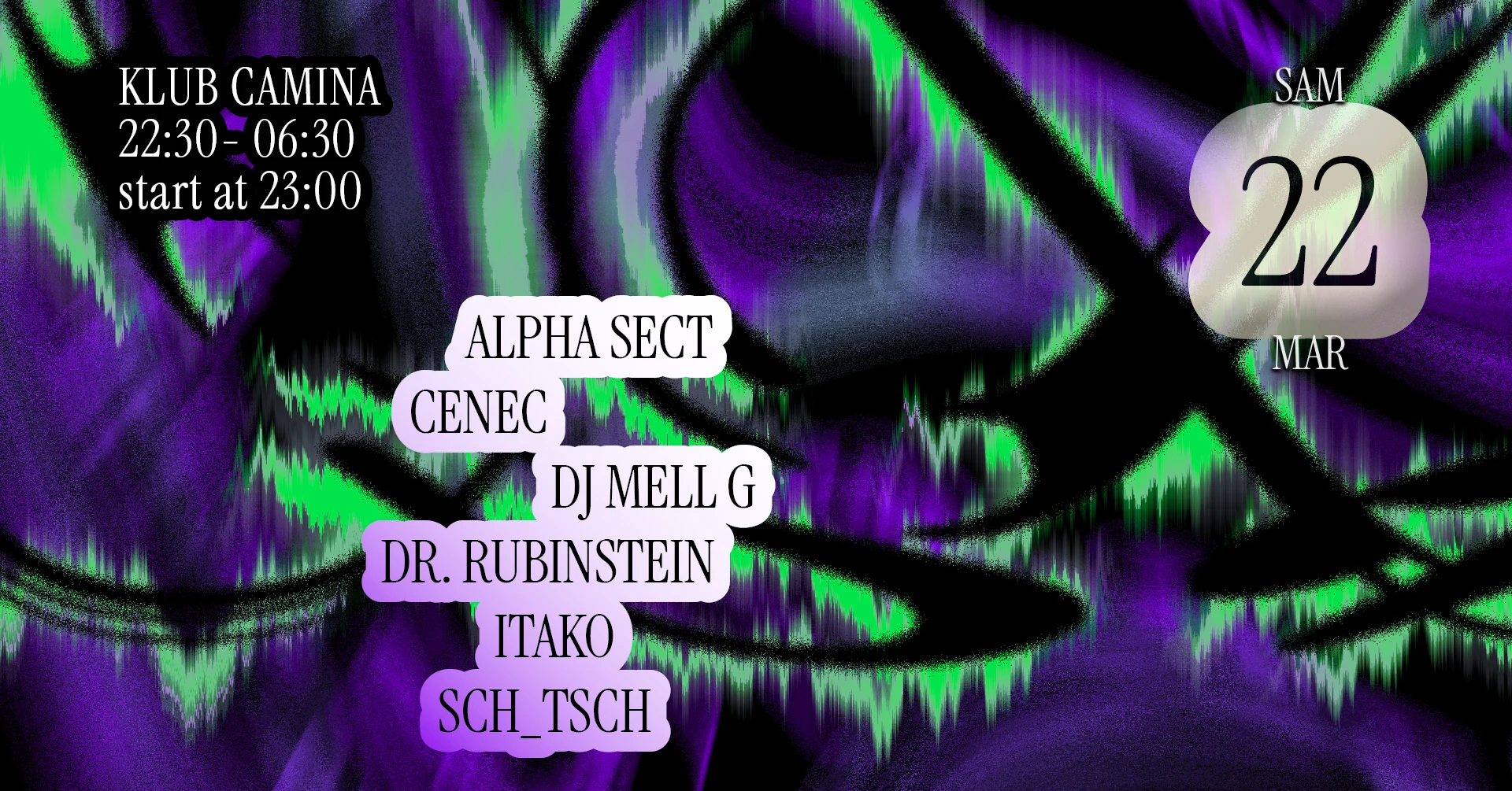 Klub Camina [Dr. Rubinstein, Dj Mell G, Alpha Sect, &+] Cover